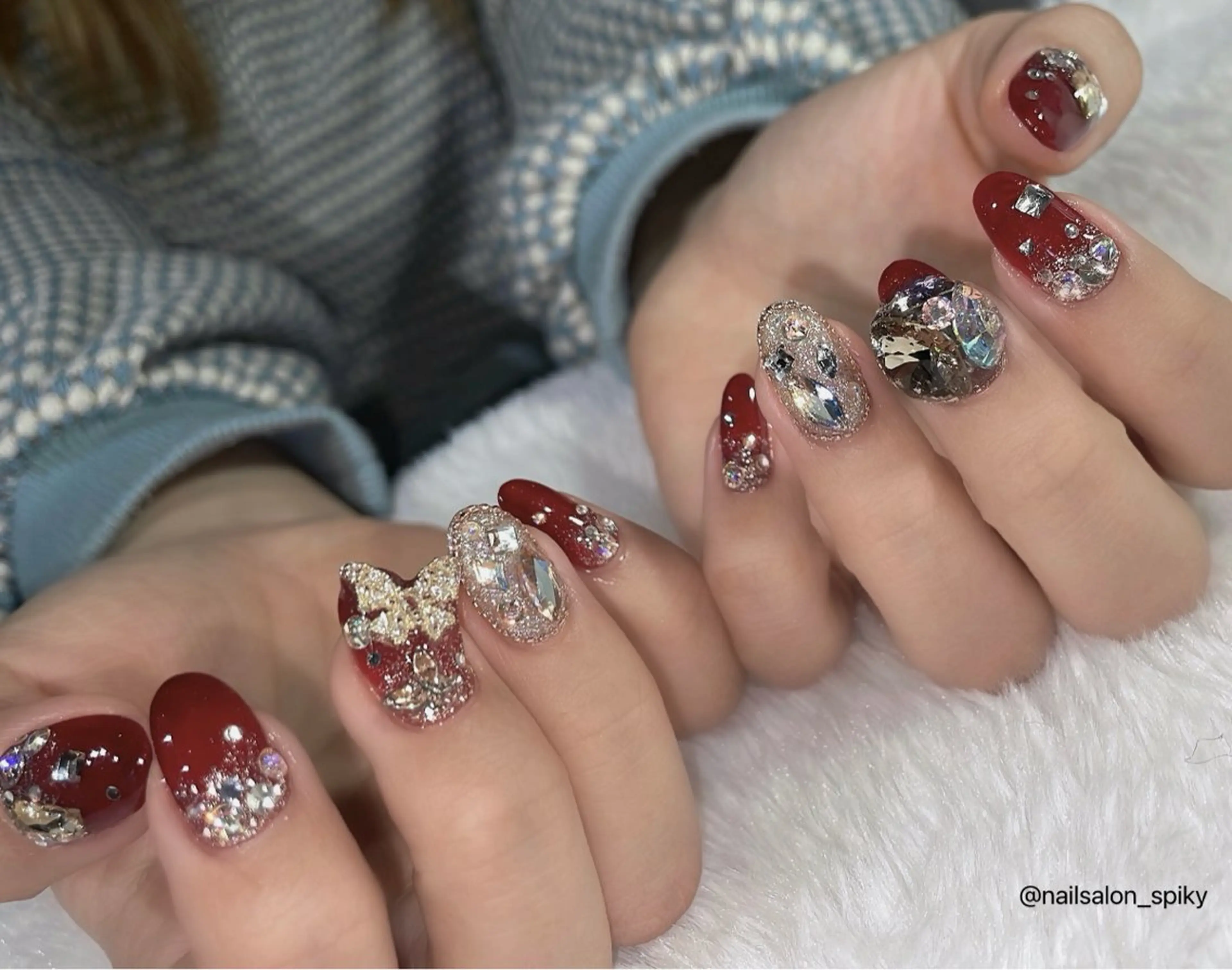 ネイル Spiky とうげ ふうかのネイルデザイン