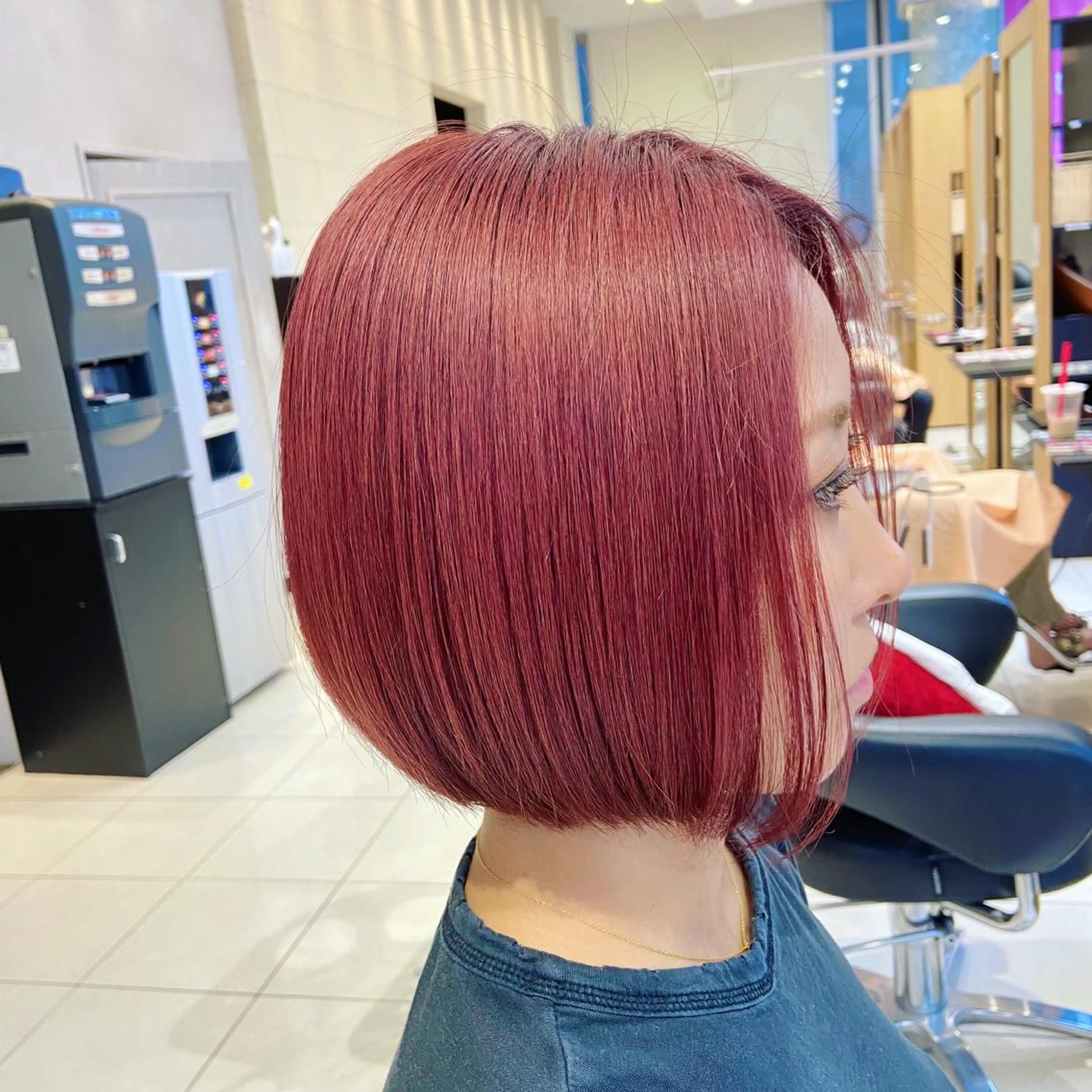 ショート ショート白髪染め無料 ／河瀬謙介のヘアスタイル