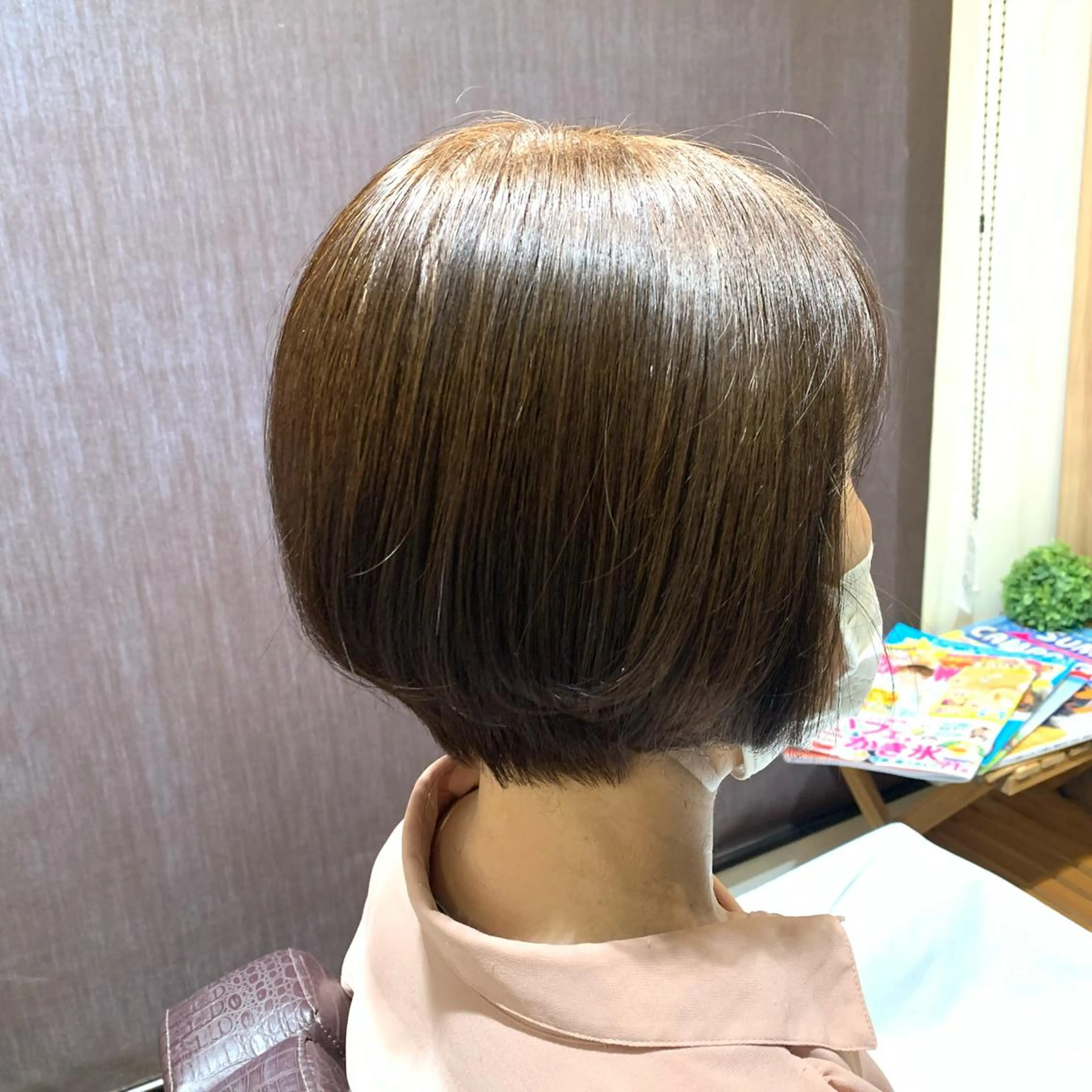 ショート カラー パーマ ヘアアレンジ ネイル マツエク・マツパ SOUPLE 土谷優乃のヘアスタイル