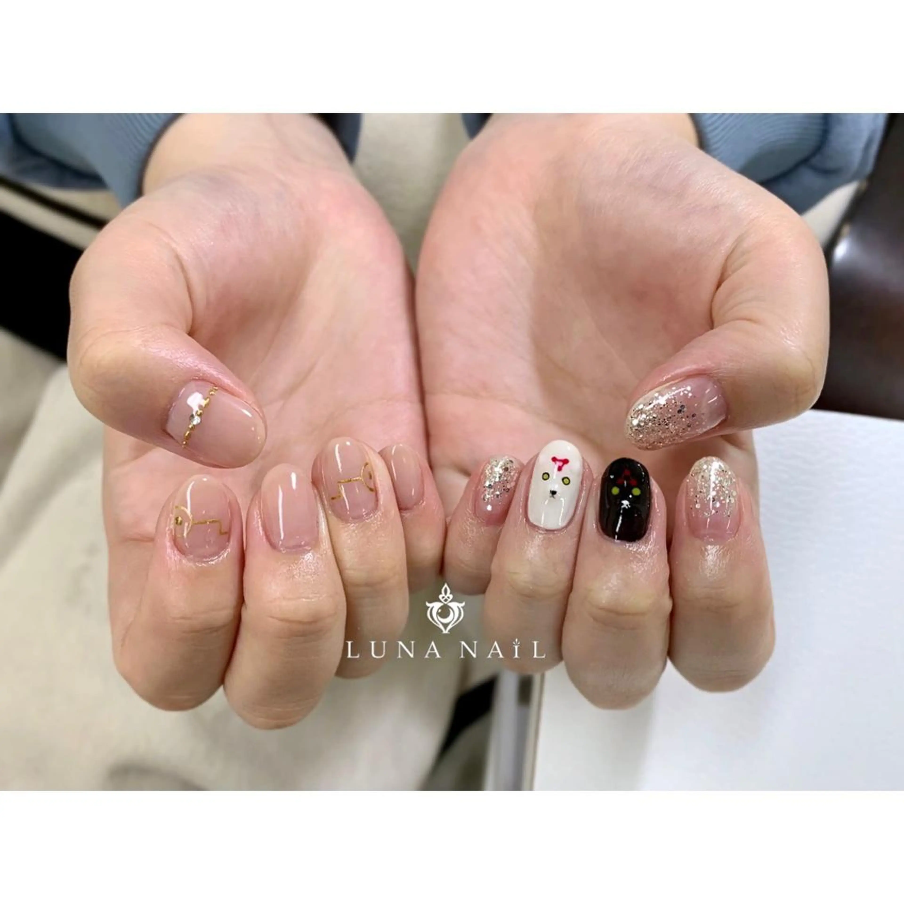 ネイル ハンドネイル アトリエ　ミモザ所属・いまむら あかりのネイルデザイン