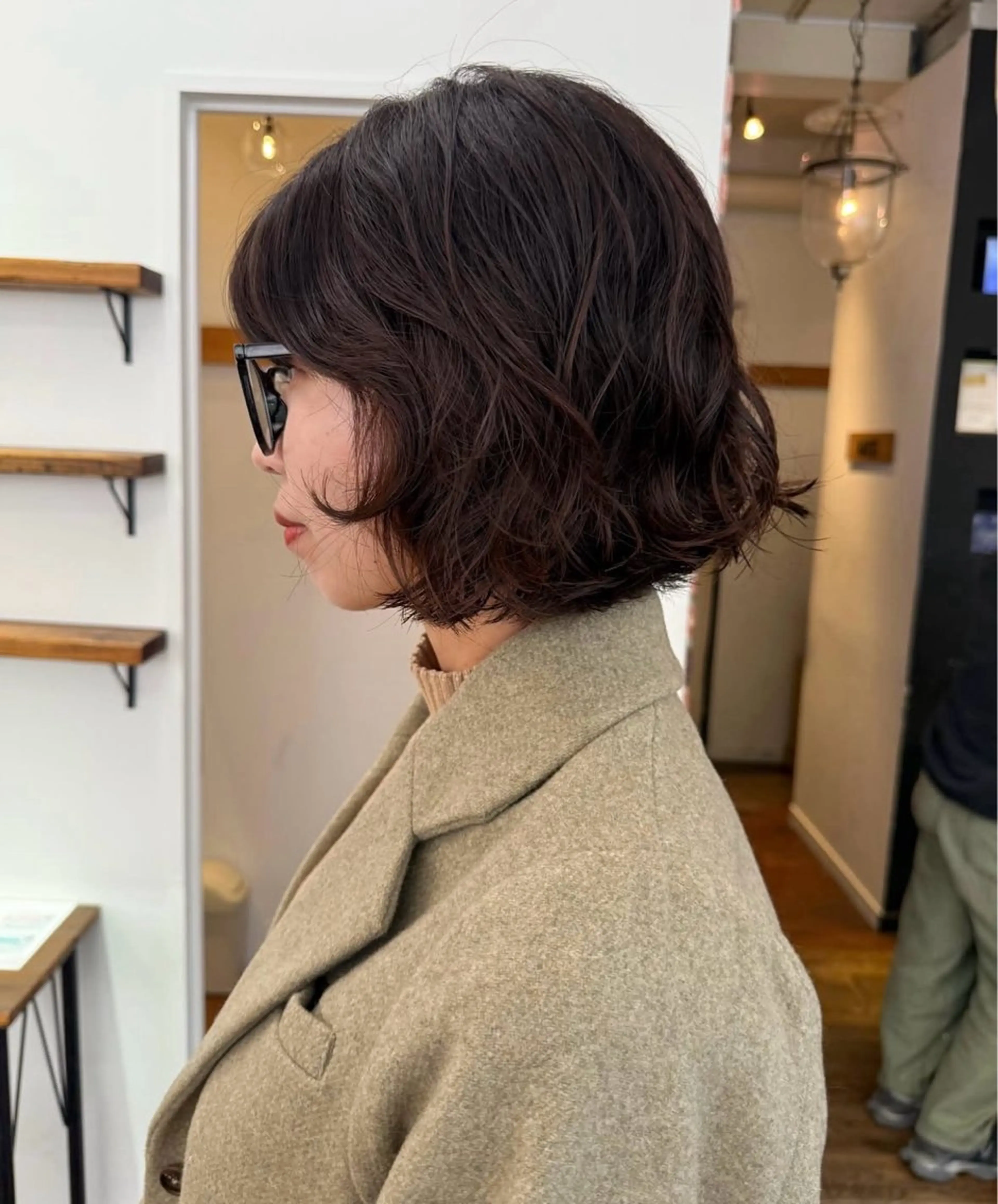 ミディアム パーマ カット パーマ ENIEN MAKE’S 立川所属・ミカ💫/パーマ/ ニュアンスパーマのヘアスタイル