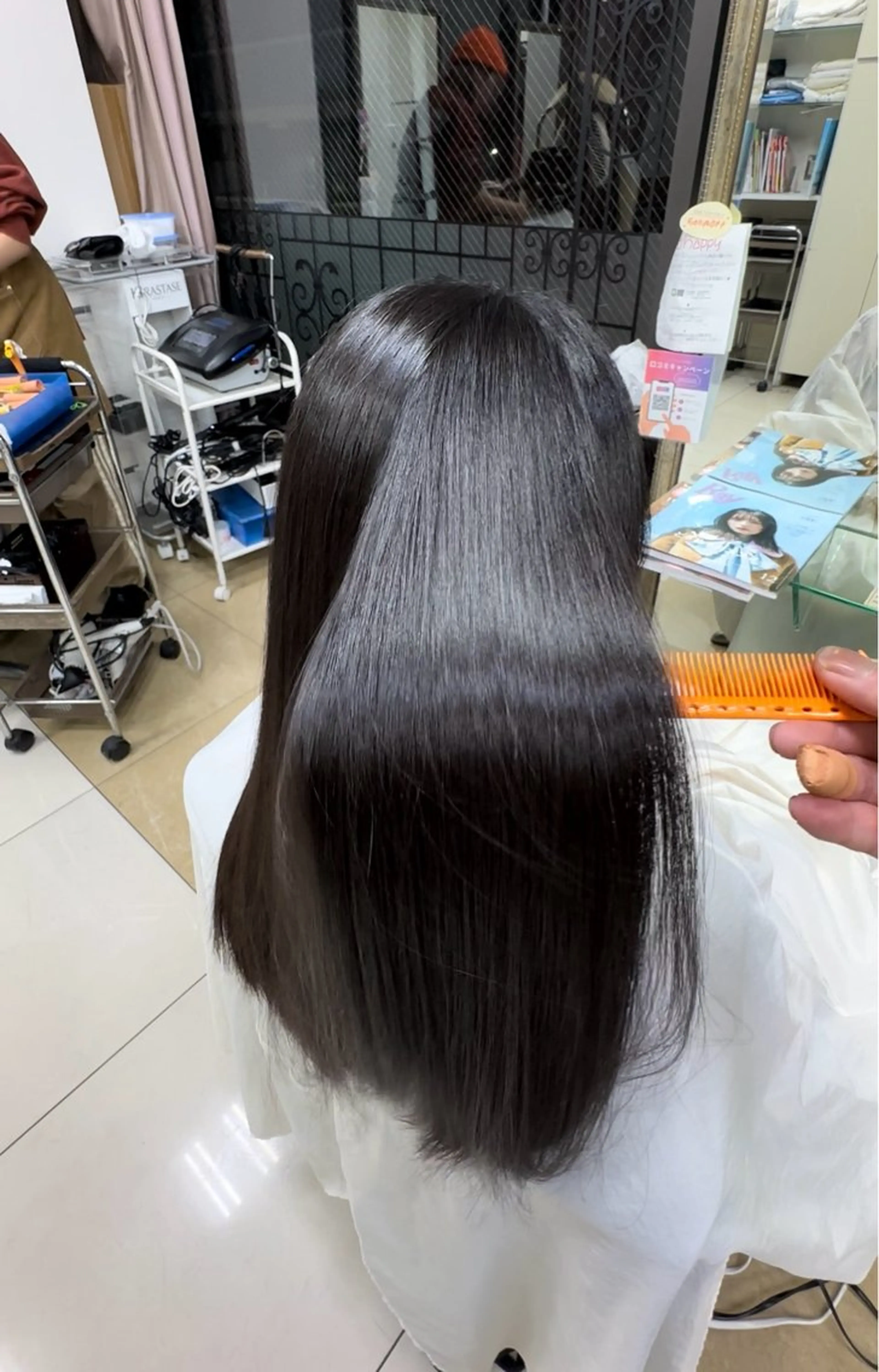 ロング 縮毛矯正 髪質改善特化✨ ingrove 成田のヘアスタイル