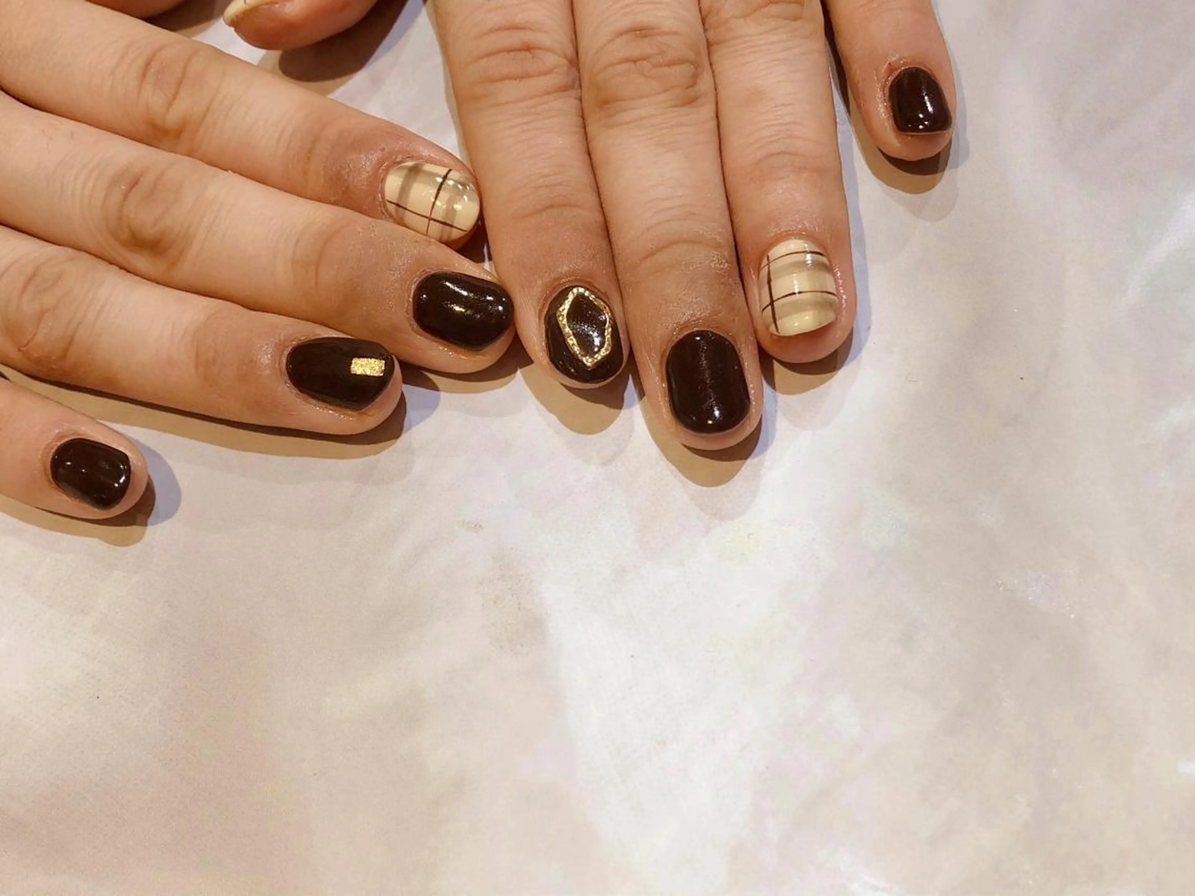 ネイル 舞田 苑香のネイルデザイン