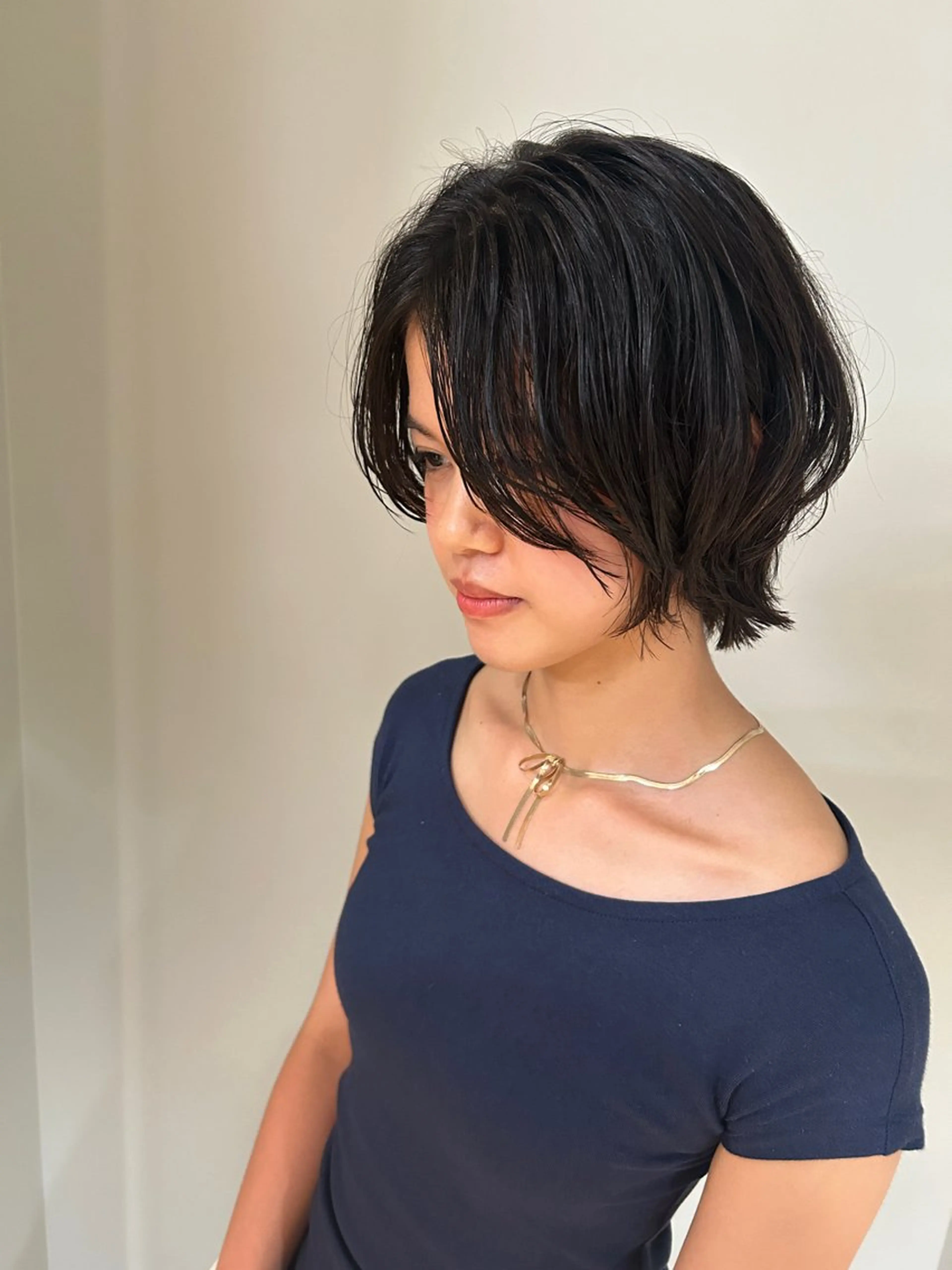 ショート ボブレイヤー ボブ レイヤーカット funnu ⋆꙳なつみのヘアスタイル