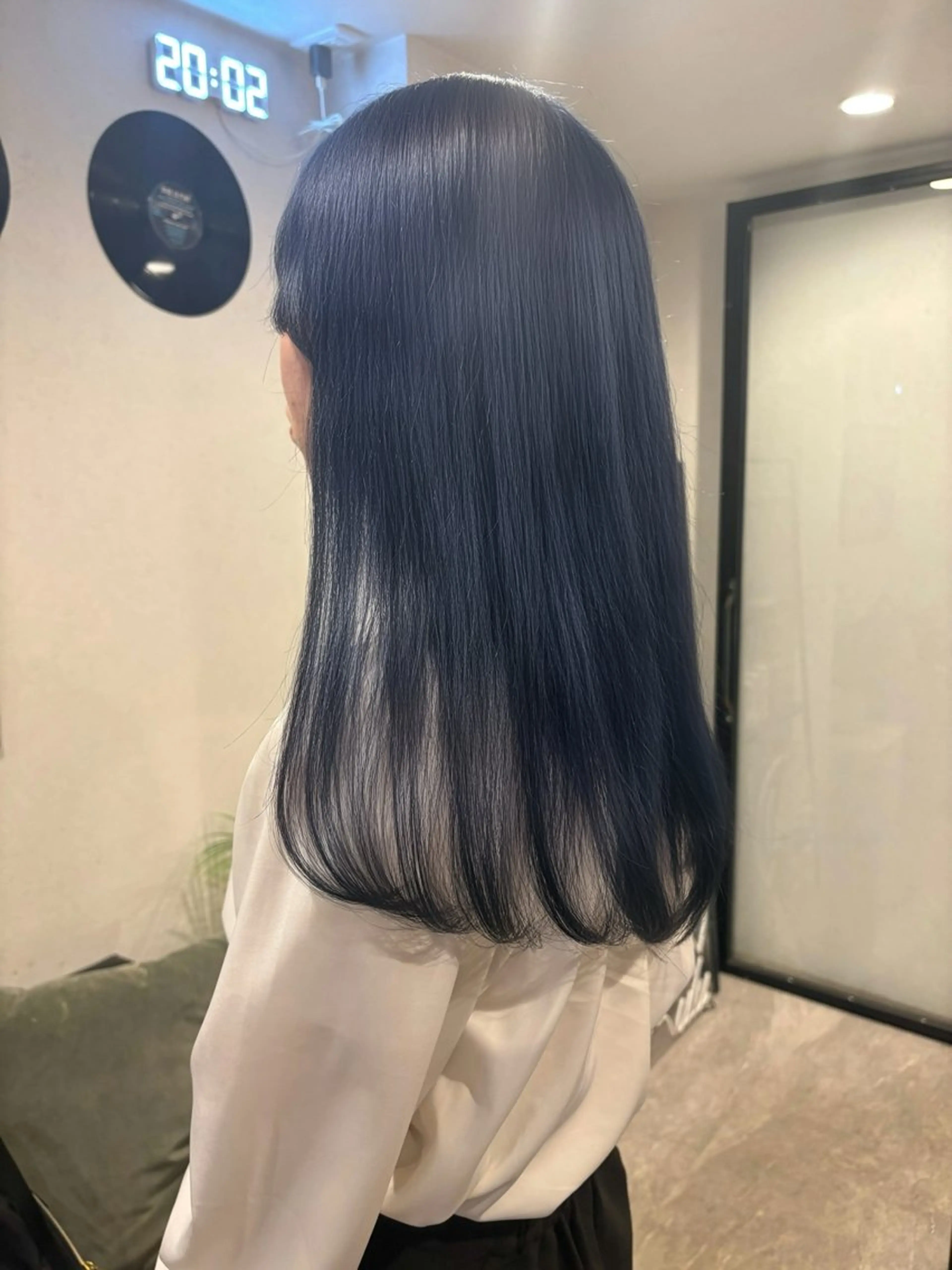 ロング カット ヘアカラー トリートメント 北山 巴奈のヘアスタイル