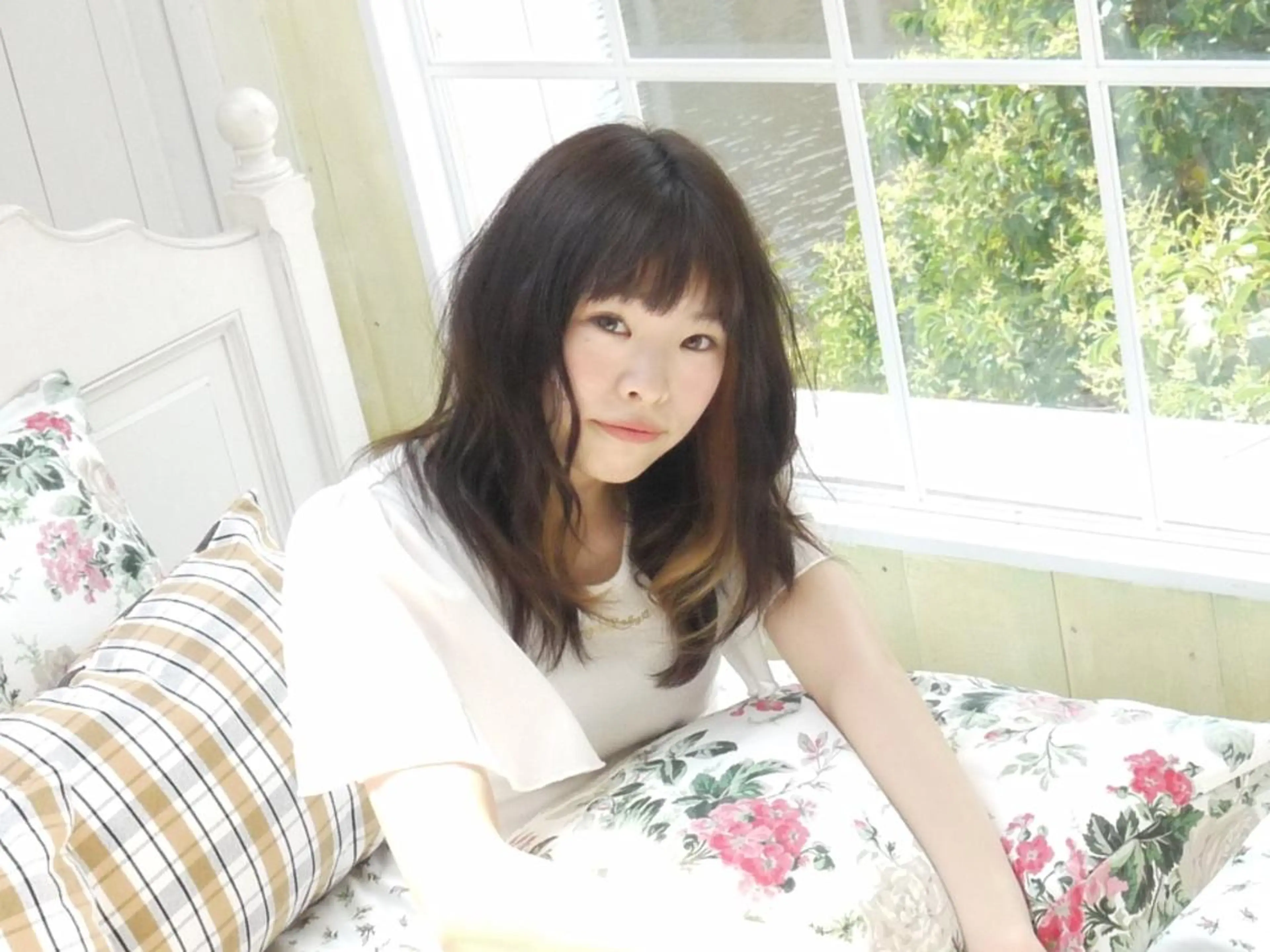 ロング パーマ カラー 木村 昇のヘアスタイル