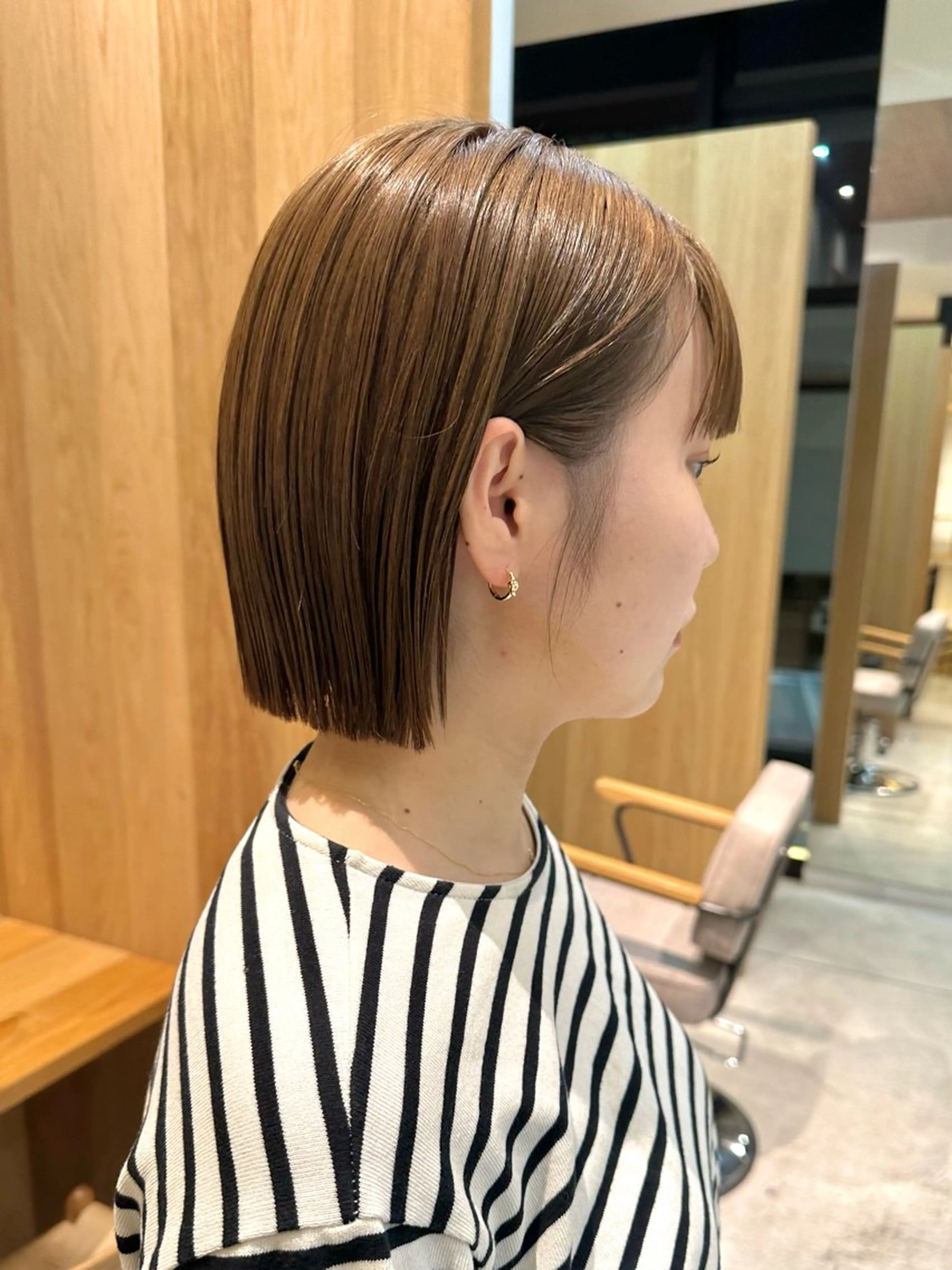 ショート sea by luvismけやき通り2号店所属・ボブ/ショート/ 縮毛矯正/岸本恭明のヘアスタイル