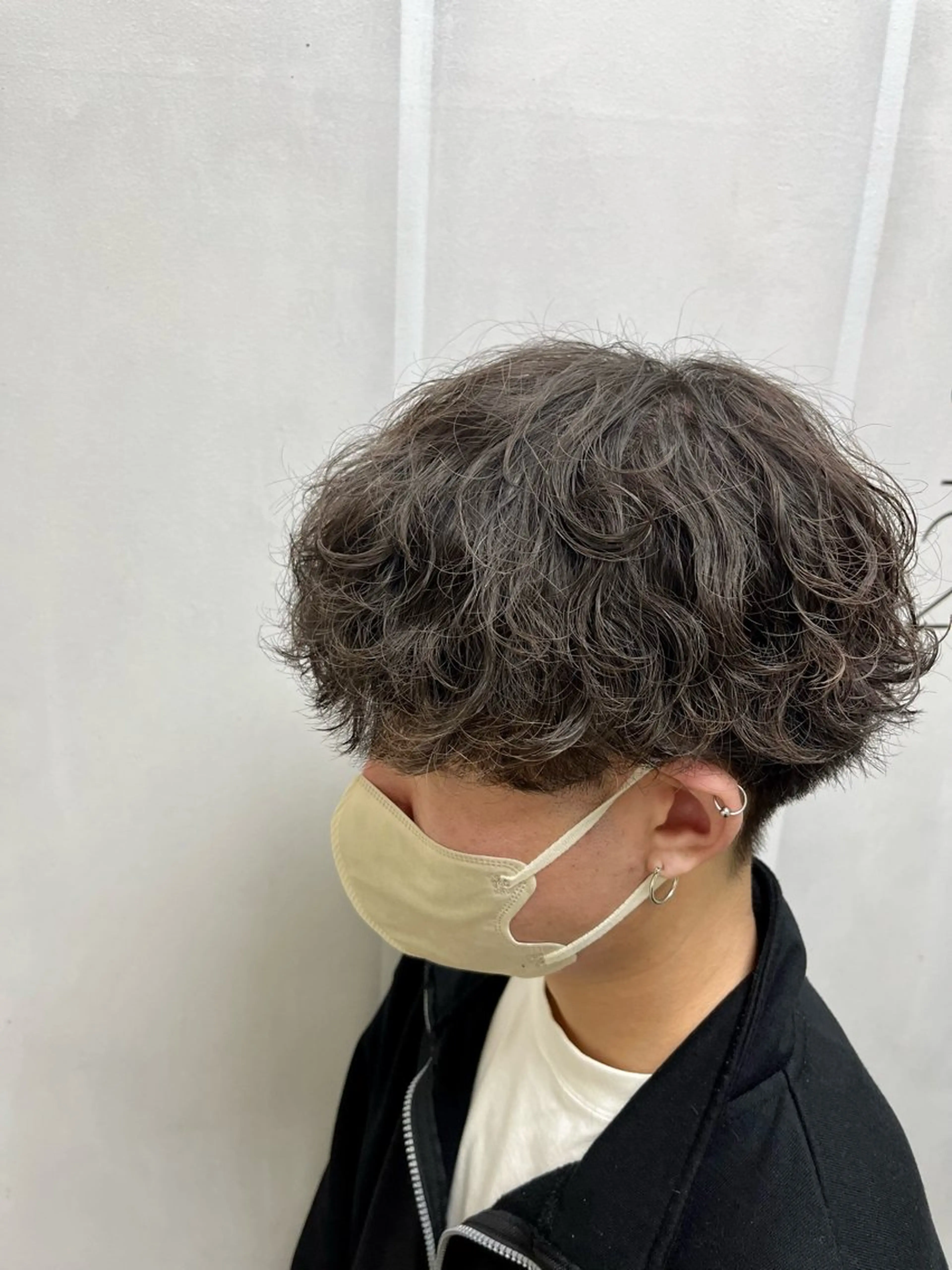 メンズパーマ【無造作•スパイラル】カット➕パーマの写真