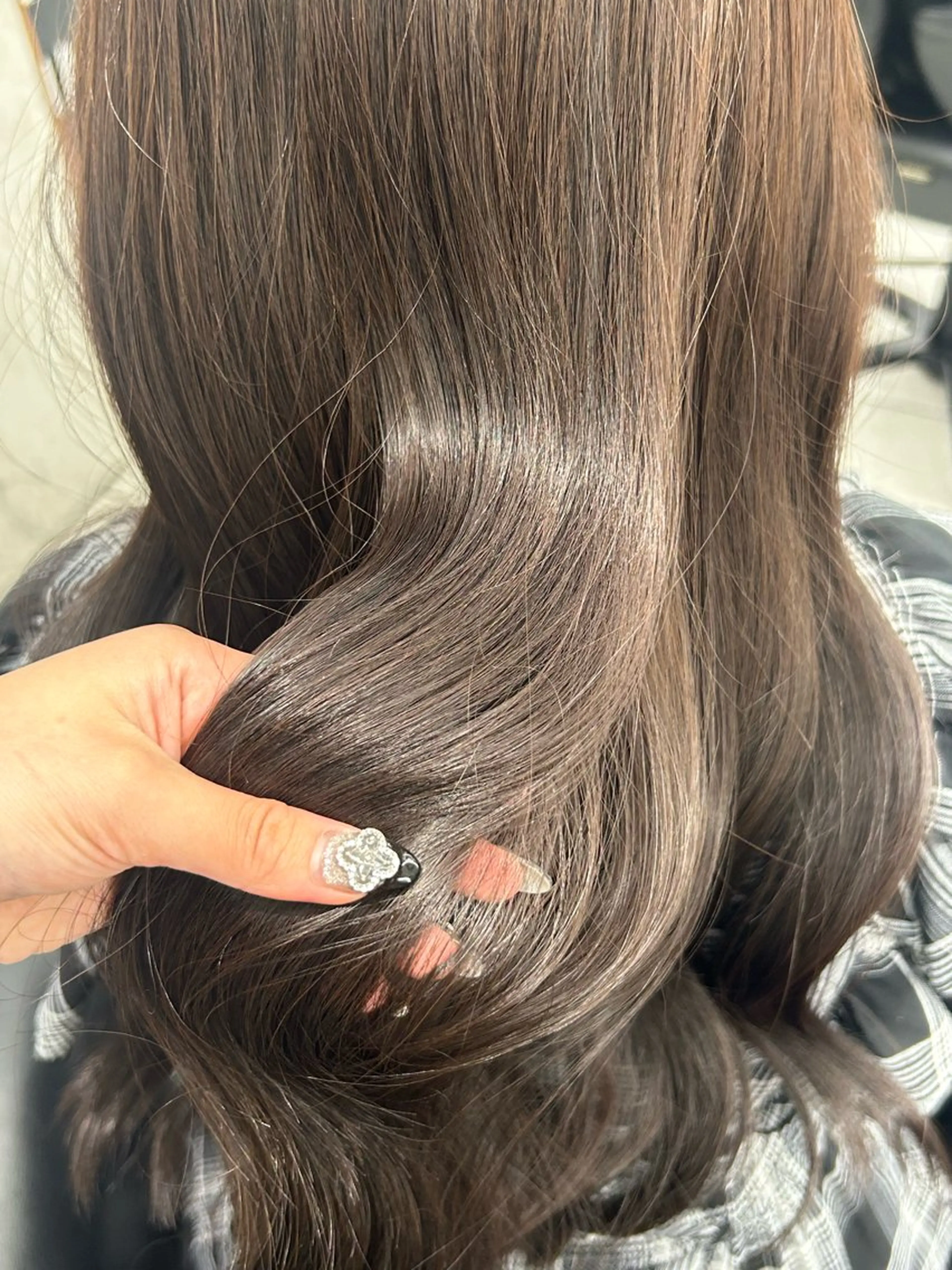 セミロング カット ヘアカラー トリートメント 銀座/韓国ヘア🤍 レイヤーAYUMIのヘアスタイル