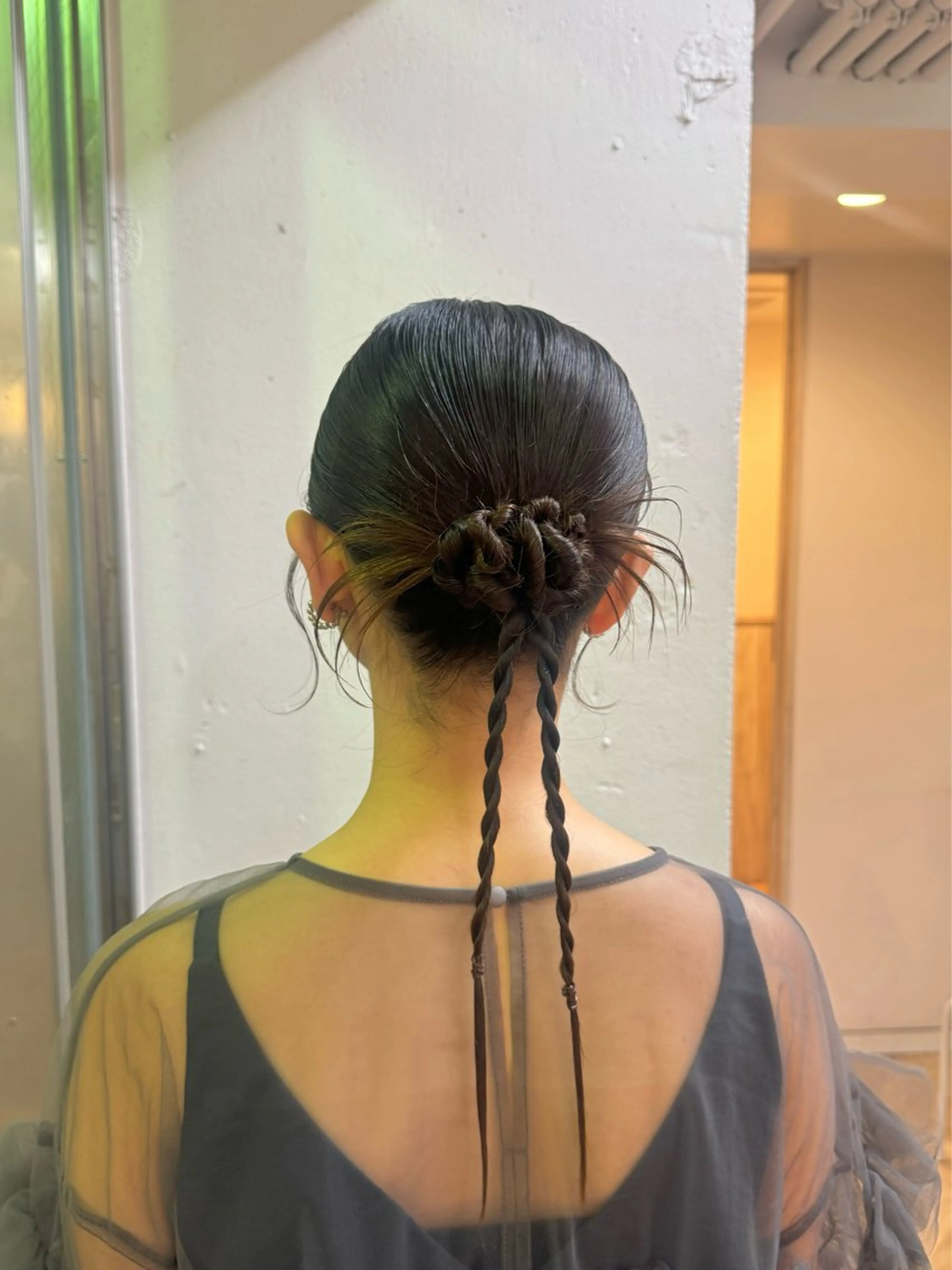 ヘアアレンジ 🍪ﾖｼｲﾊﾙﾈ🍪 ﾗﾍﾞﾝﾀﾞｰｶﾗｰのヘアスタイル