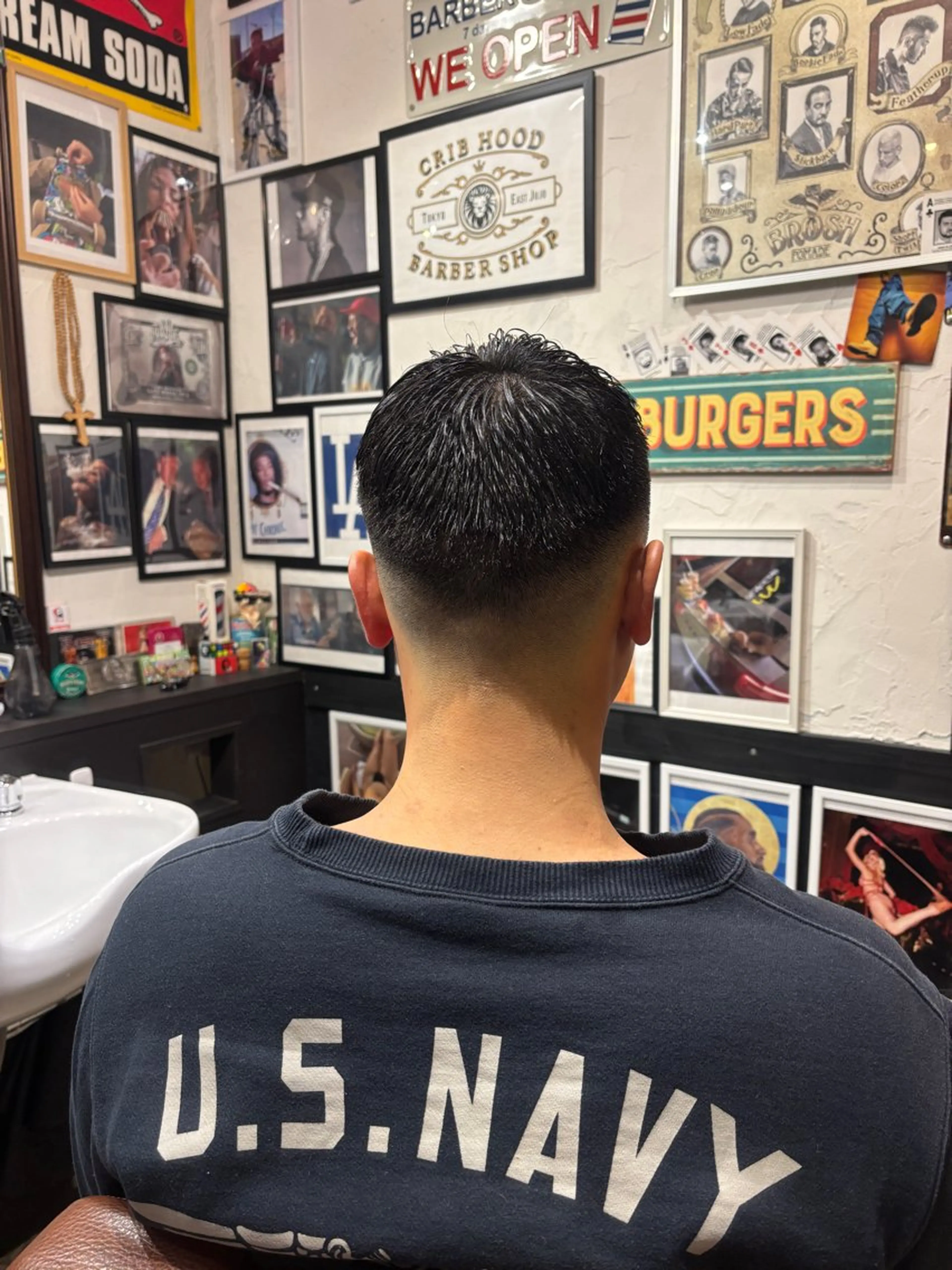 ショート メンズ CribHoodbarbershop所属・白井 昇太のヘアスタイル