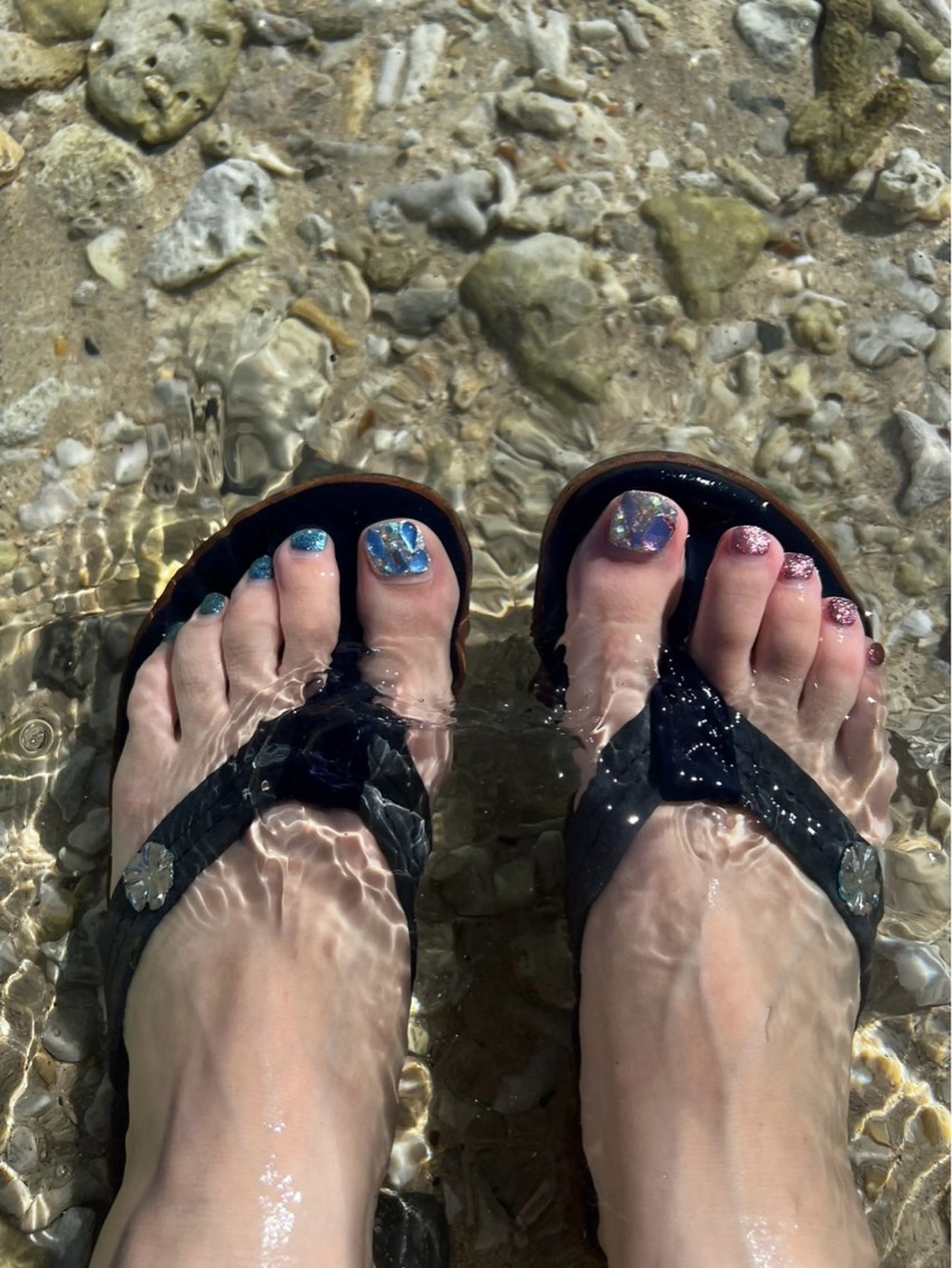 ネイル nagaoフィルイン パラジェル長さだしのネイルデザイン