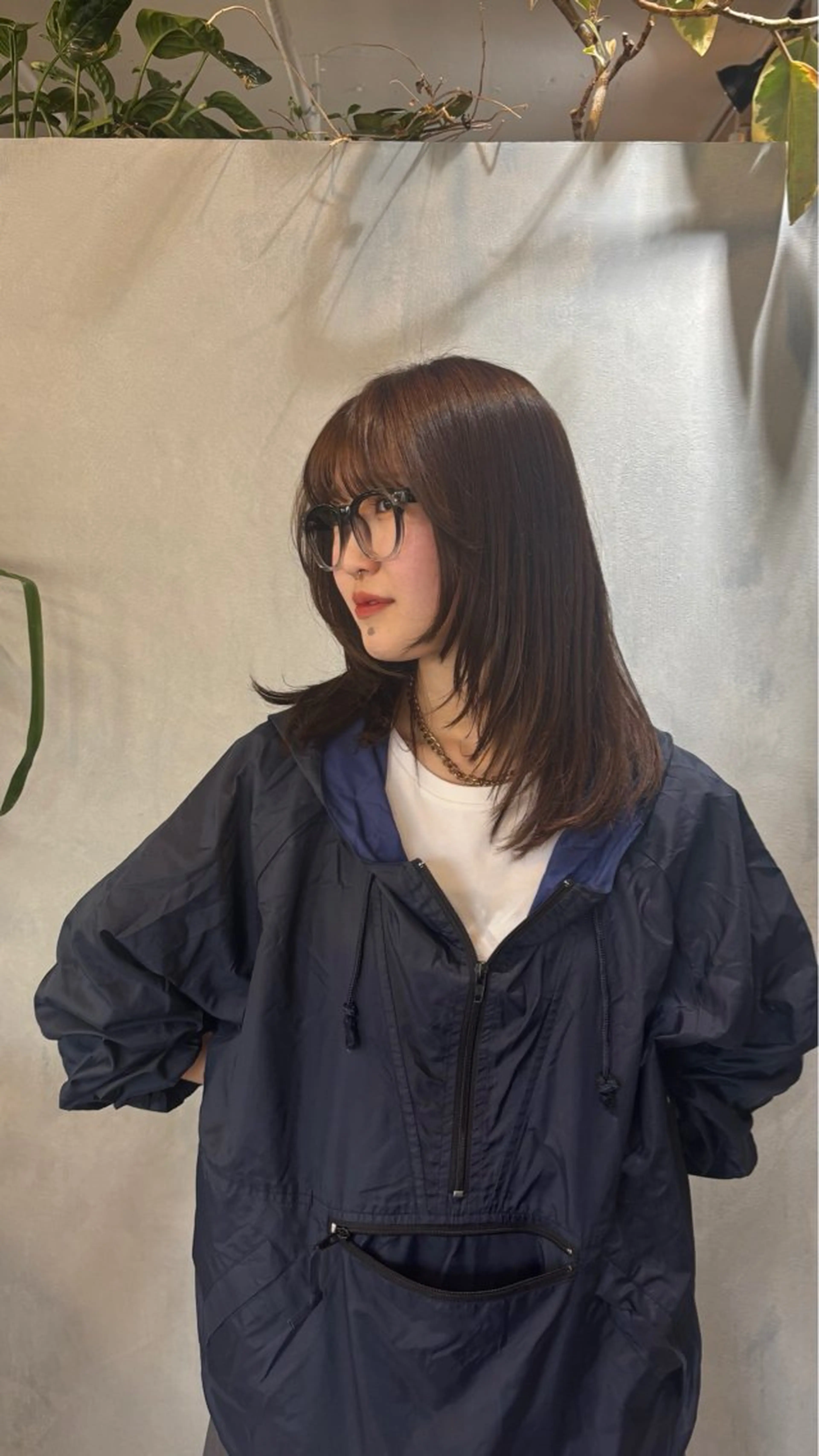 セミロング レイヤーカット UNBIRTHDAY MIUのヘアスタイル