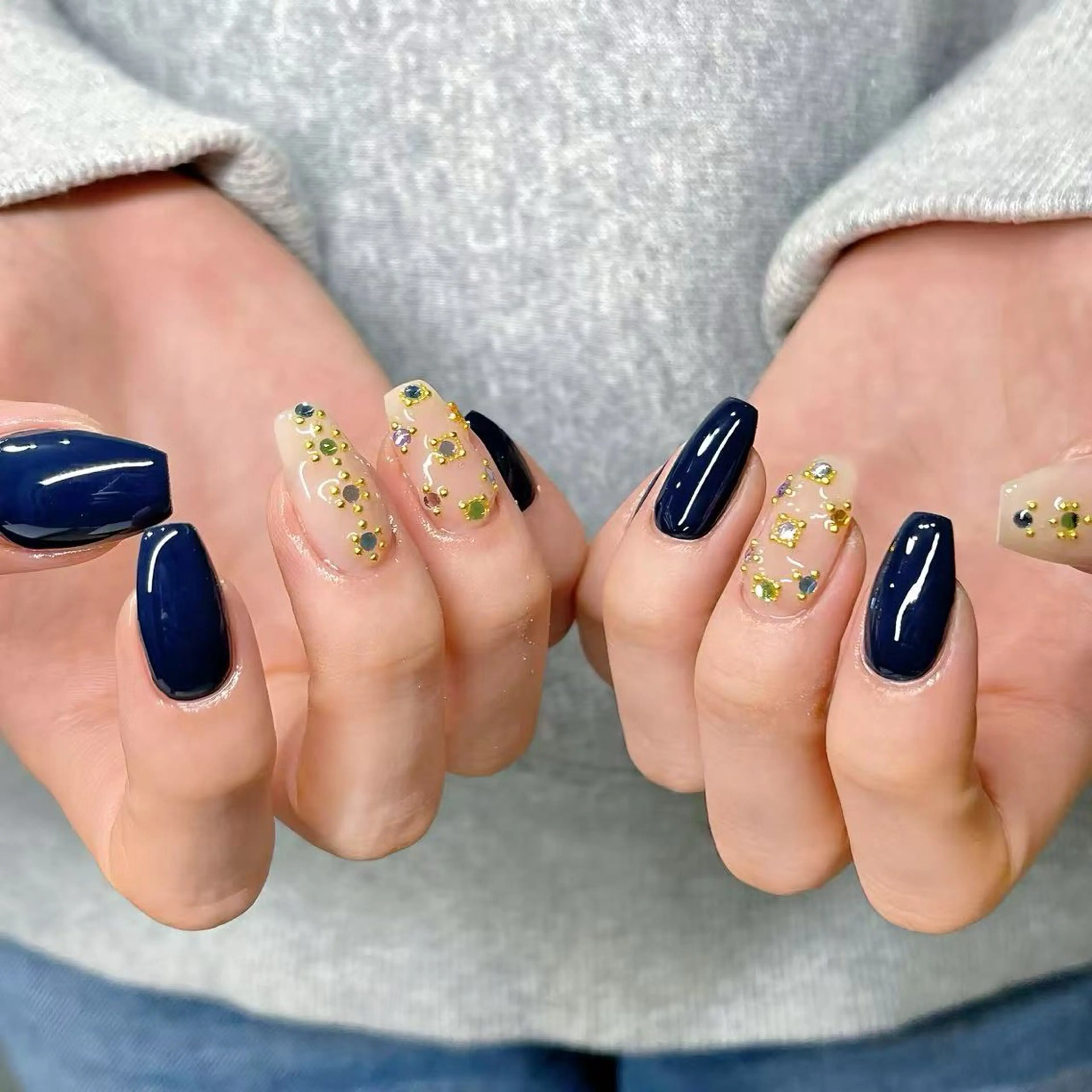 ネイル ハンドネイル ハンドケア 🎀NAIL🎀 AI🪄︎︎◝✩のネイルデザイン