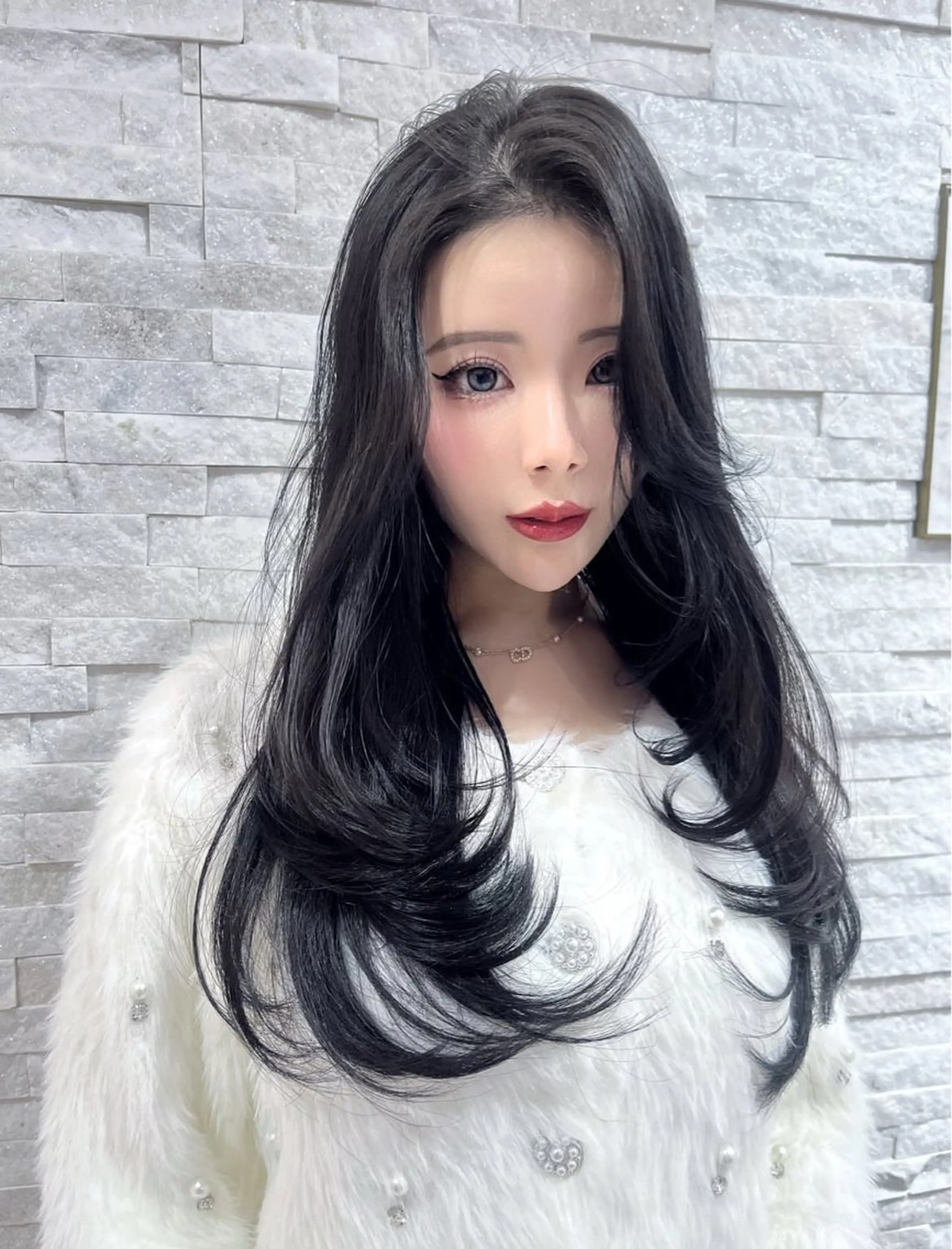 ロング カラー ヘアカラー トリートメント 韓国ヘア/髪質改善 TAKAHIROのヘアスタイル