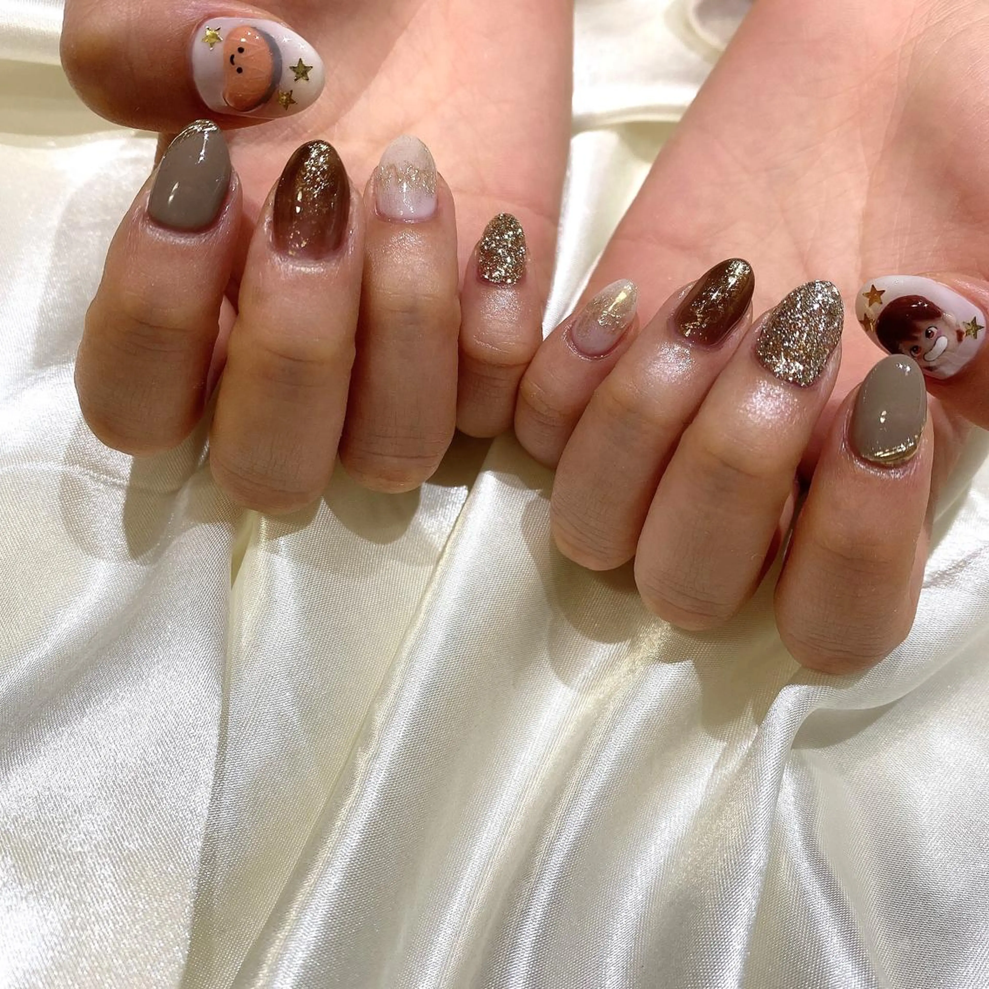 ネイル 西岡 杏のネイルデザイン