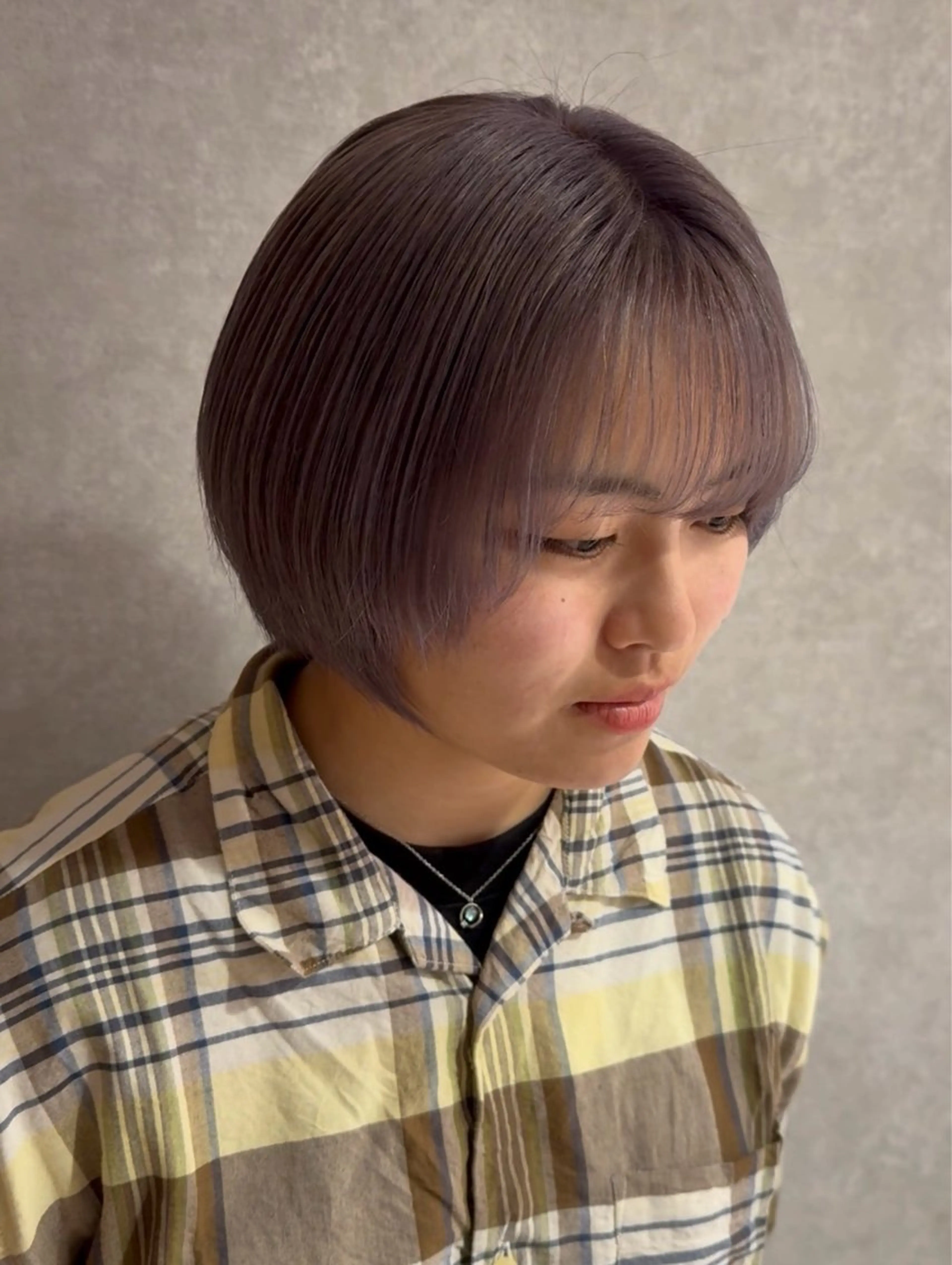 ショート カラー 💎寒色特化💎 透明感カラーみきのヘアスタイル