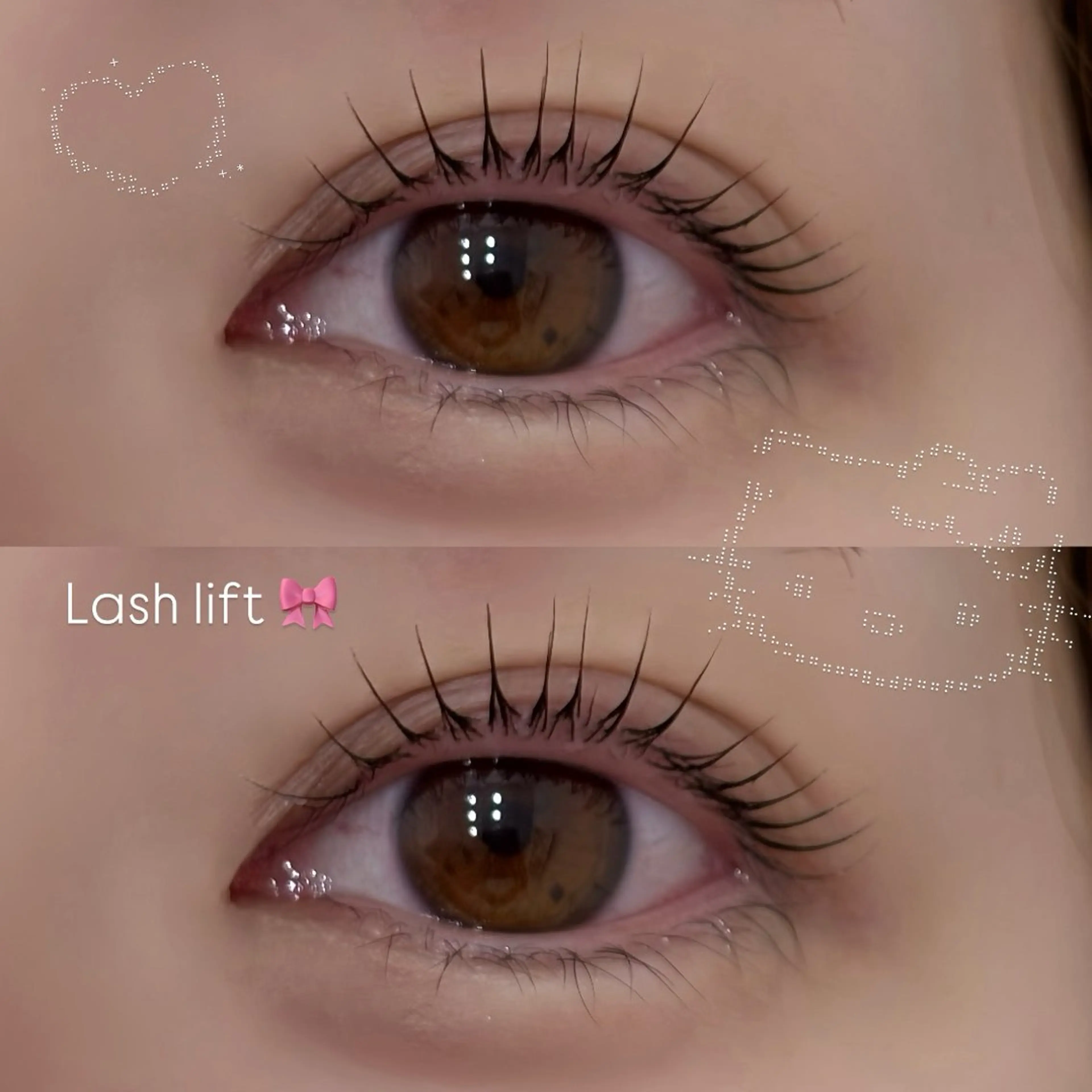 マツエク・マツパ 束感まつ毛 ナチュラル EYELA 🎀五十嵐華月🎀のマツエク・マツパデザイン