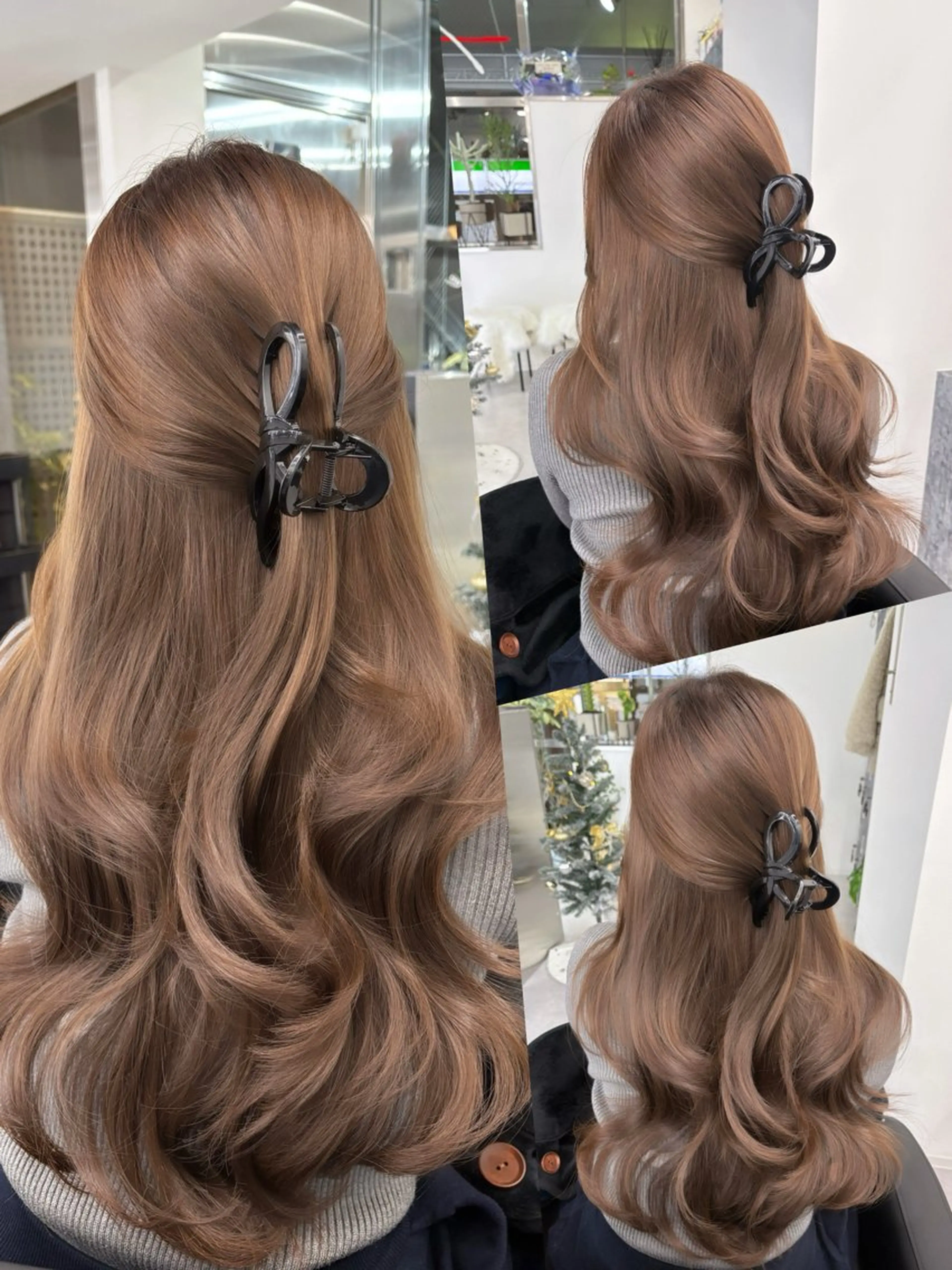 ロング カラー ヘアカラー Ardore 韓国風カラー大阪のヘアスタイル