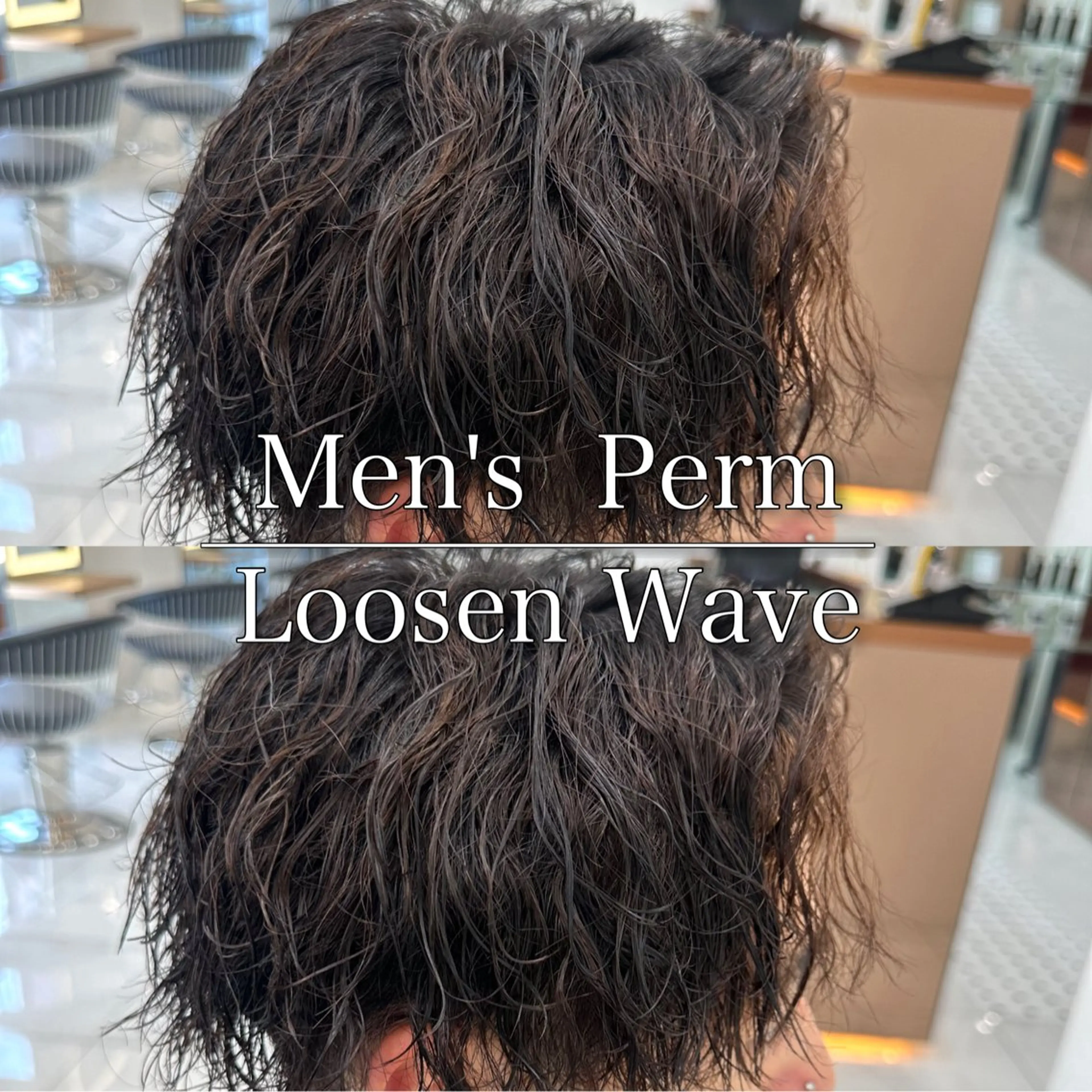 メンズ メンズパーマ 学生（メンズ向け） パーマ 白髪ぼかし/白髪 メッシュ/ゆうとのヘアスタイル