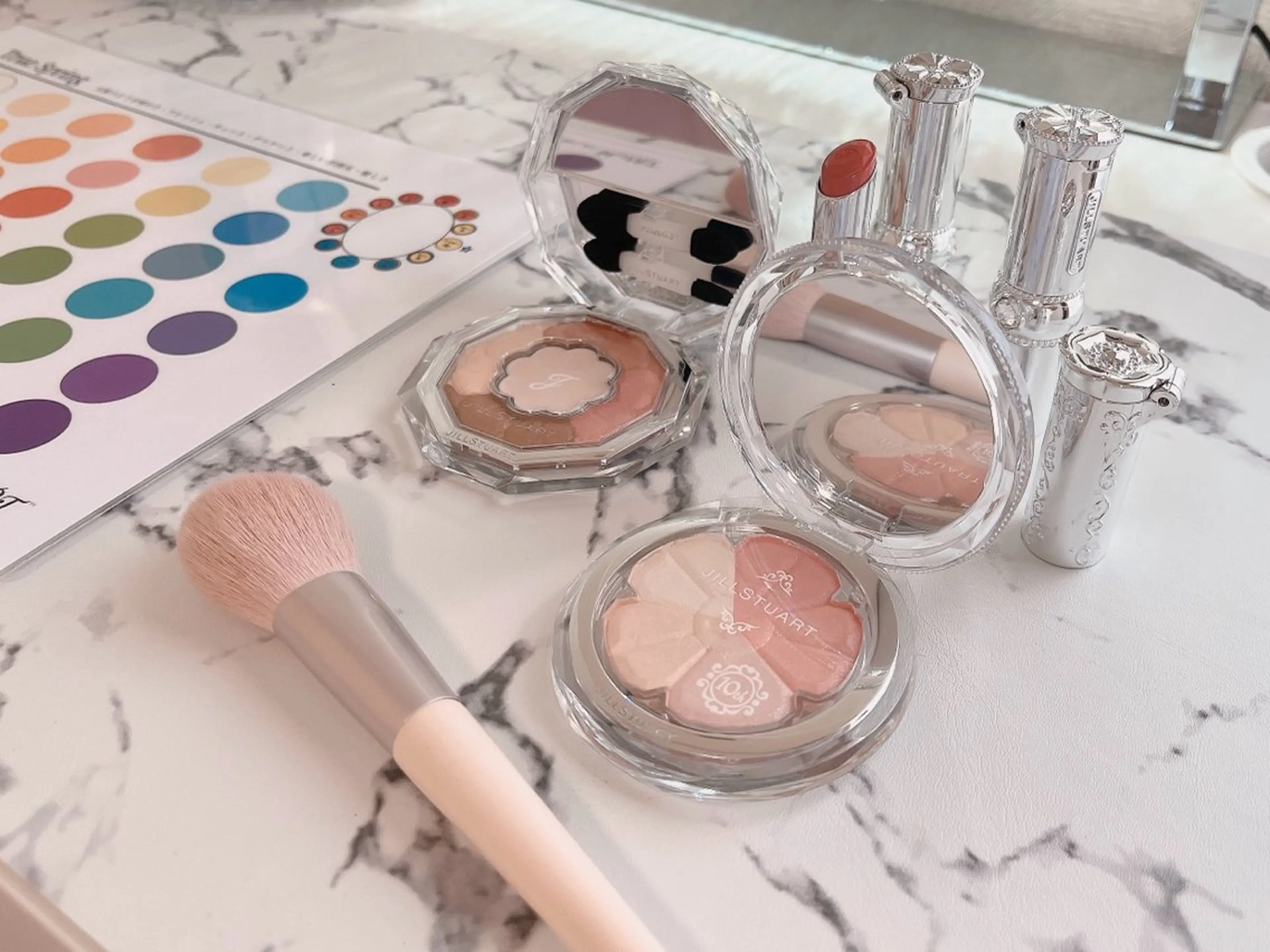 似合わせメイクレッスン💄基本のパーソナルカラー診断付き🎶の写真