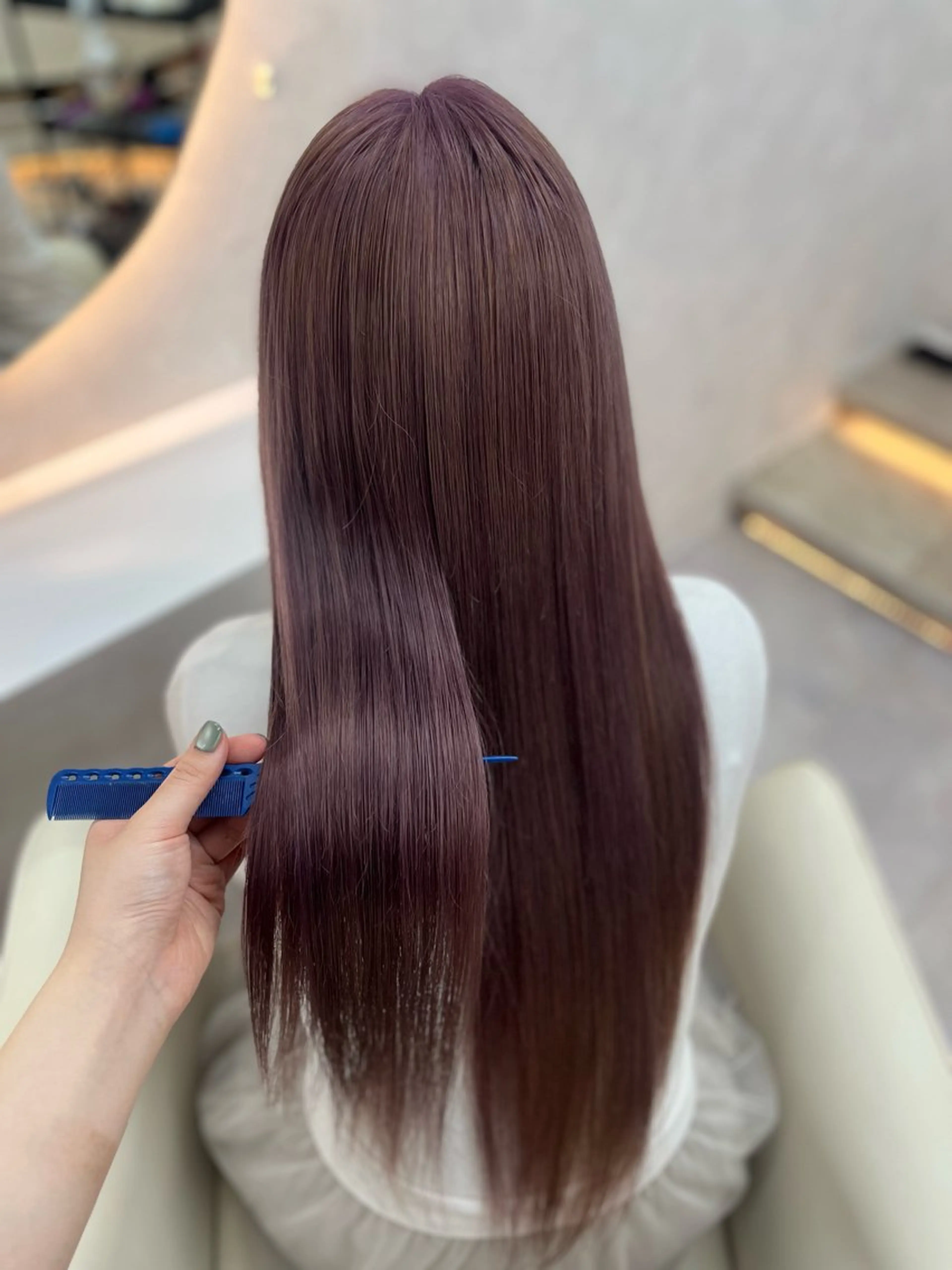 ロング カラー 🫧みひろ🫧カット カラーモデル募集のヘアスタイル