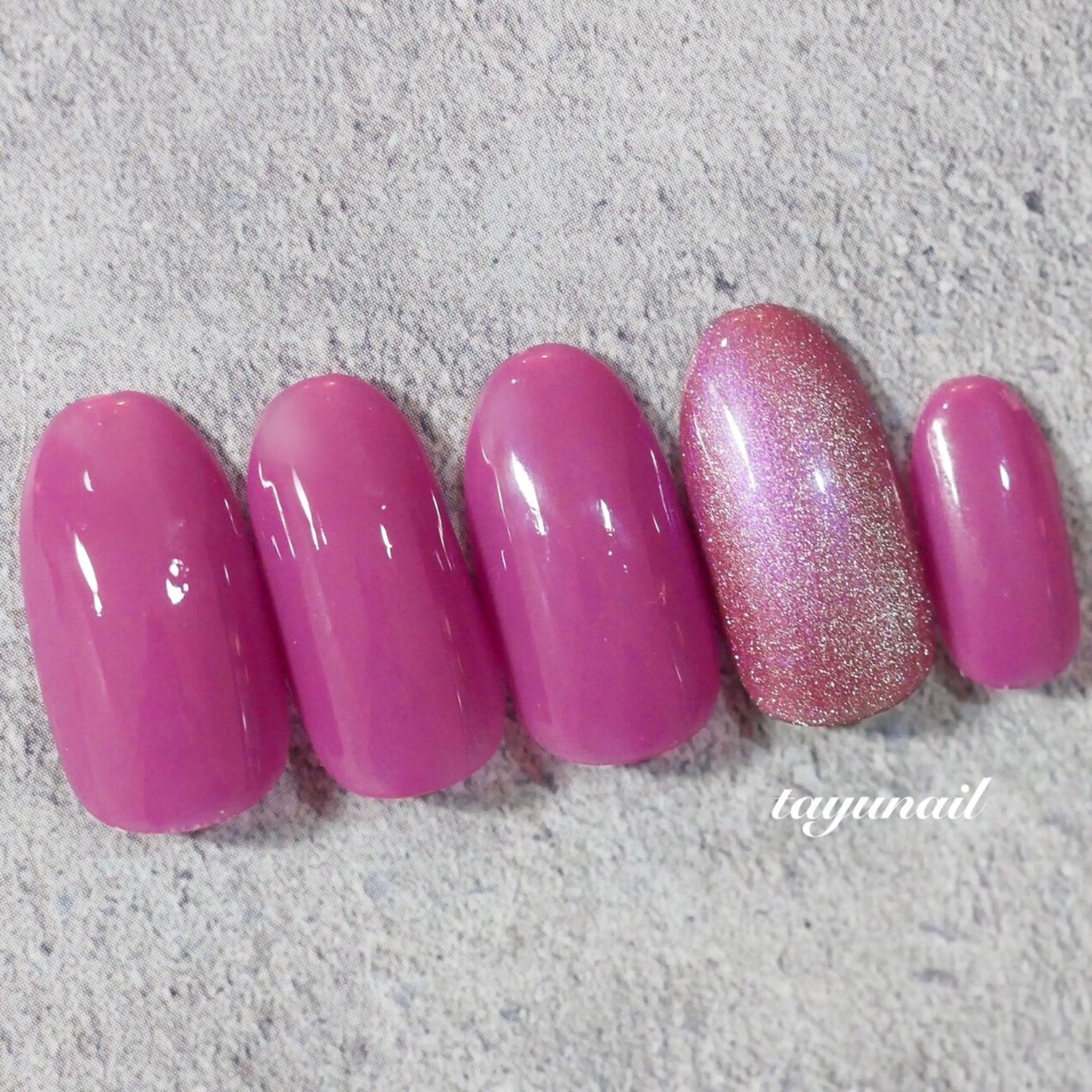 ネイル アートネイル ジェルネイル パラジェル シンプルネイル ハンドネイル ネイルサロン・ネイルスクール　たゆnail所属・ネイルサロン 【たゆnail】のネイルデザイン