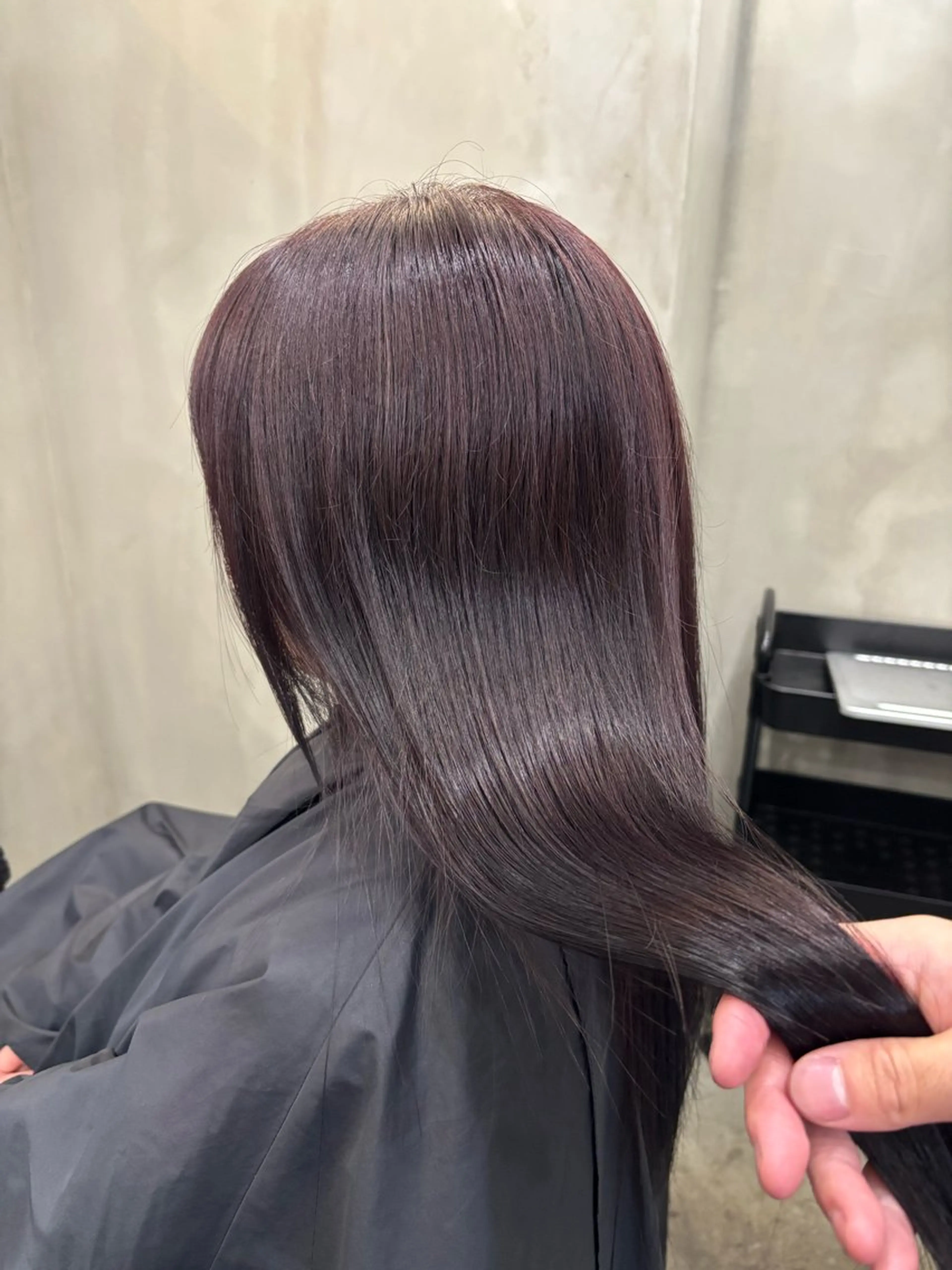 ロング カラー バイオレットカラー ヘアカラー VOYAGE所属・中園 康のヘアスタイル