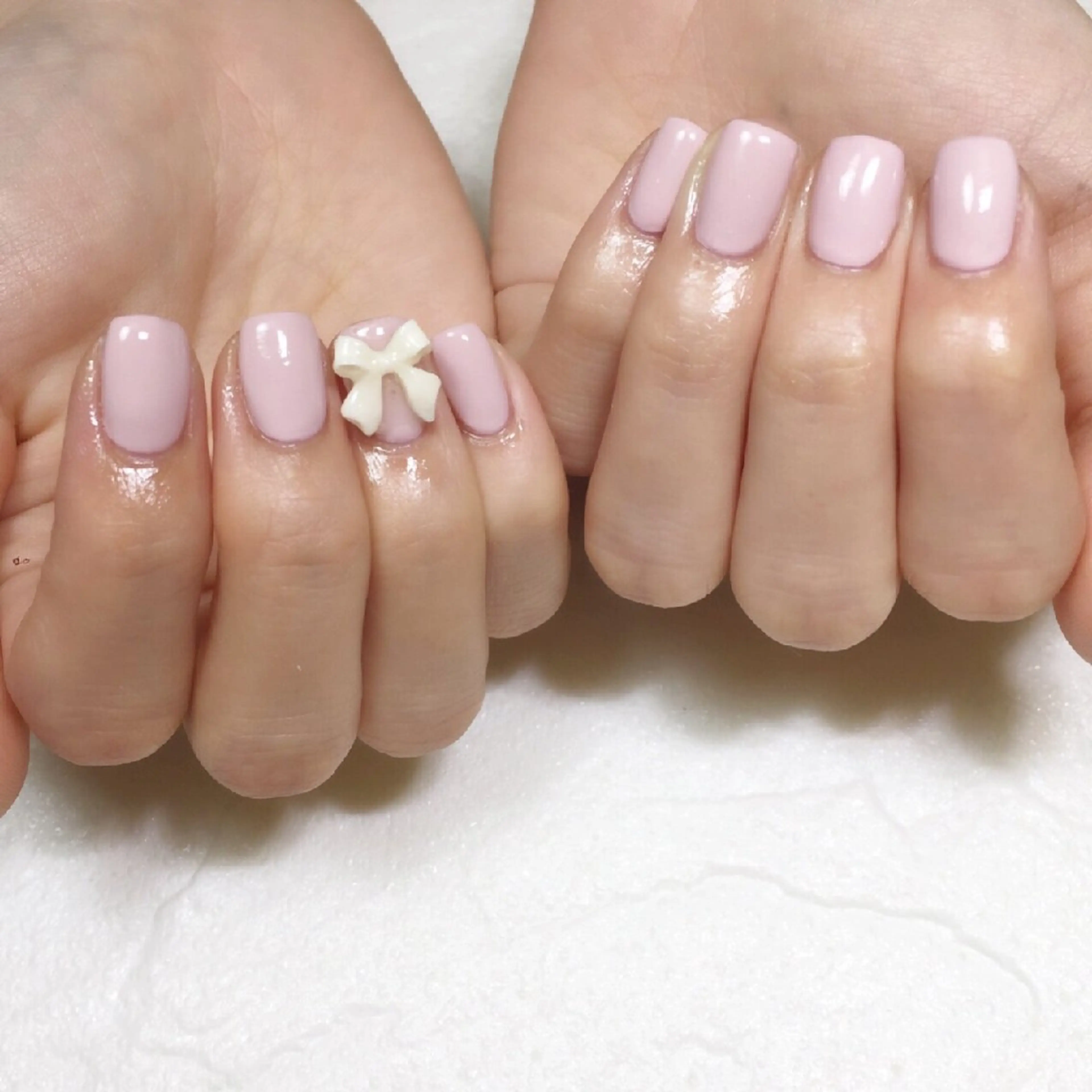 ネイル リボン Lulu Nails ルルネイルズ所属・L u l u    N a i l sのネイルデザイン