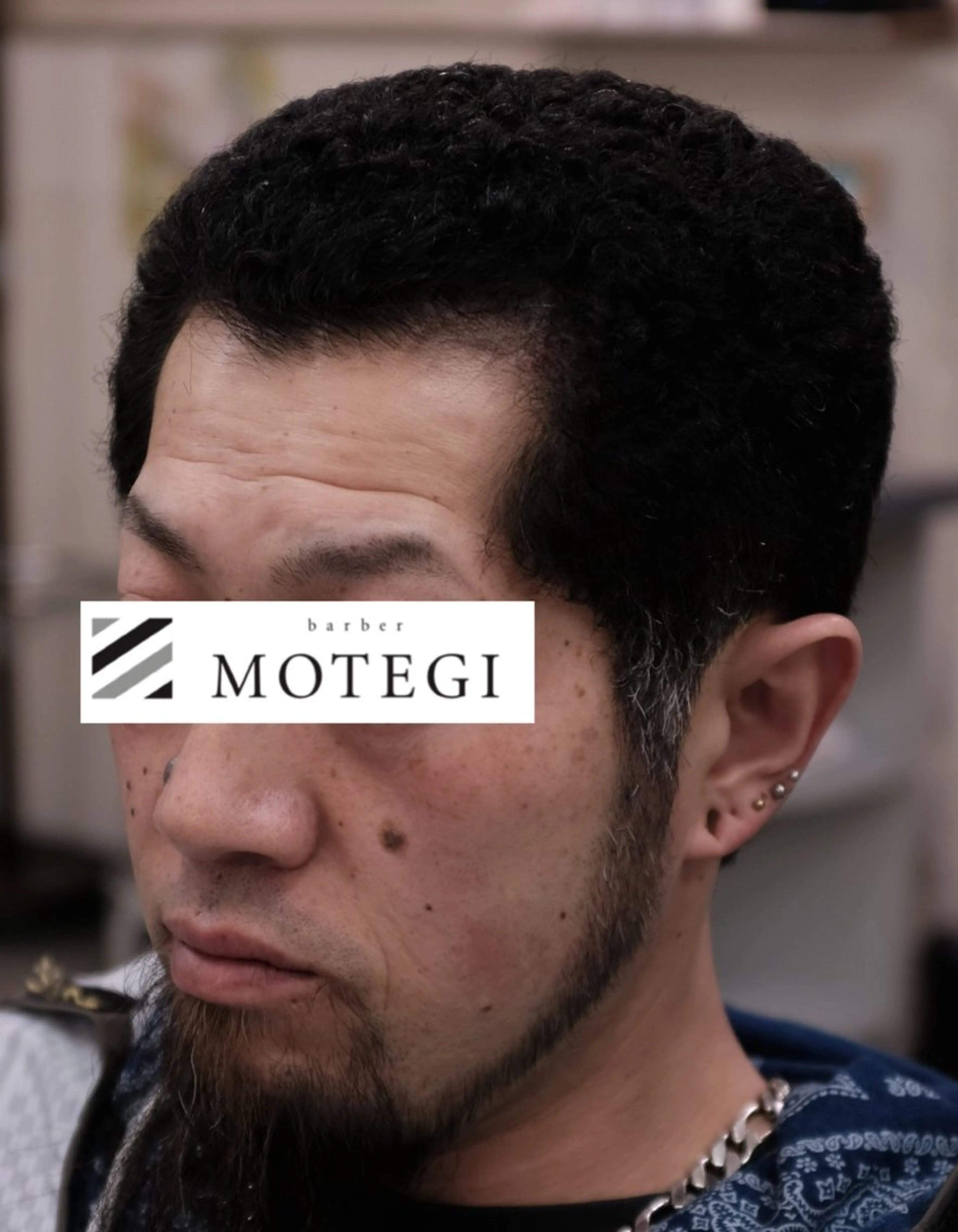 パーマ メンズ 茂木 太郎のヘアスタイル