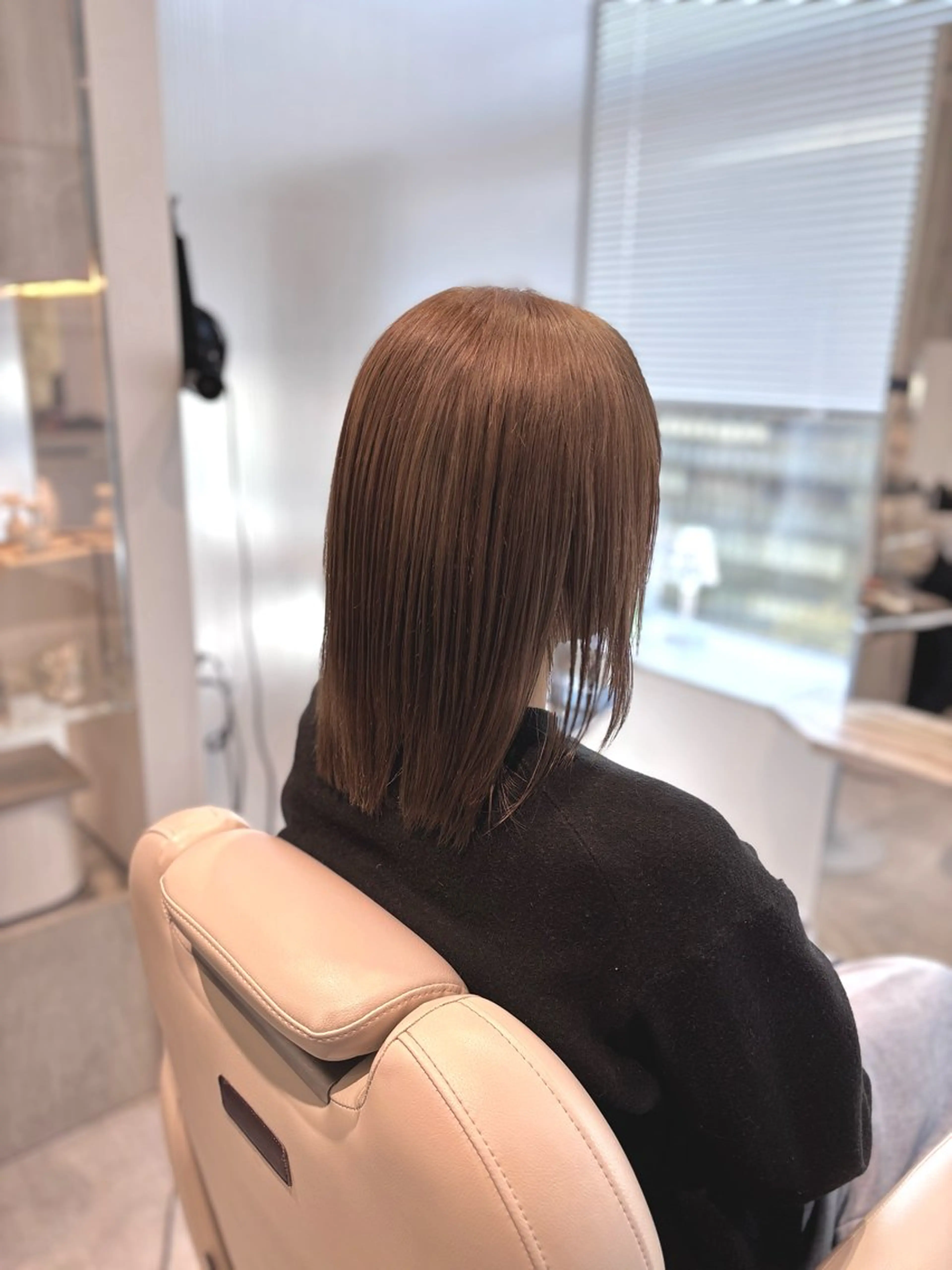 ミディアム カラー ヘアカラー 菅原 佑月のヘアスタイル