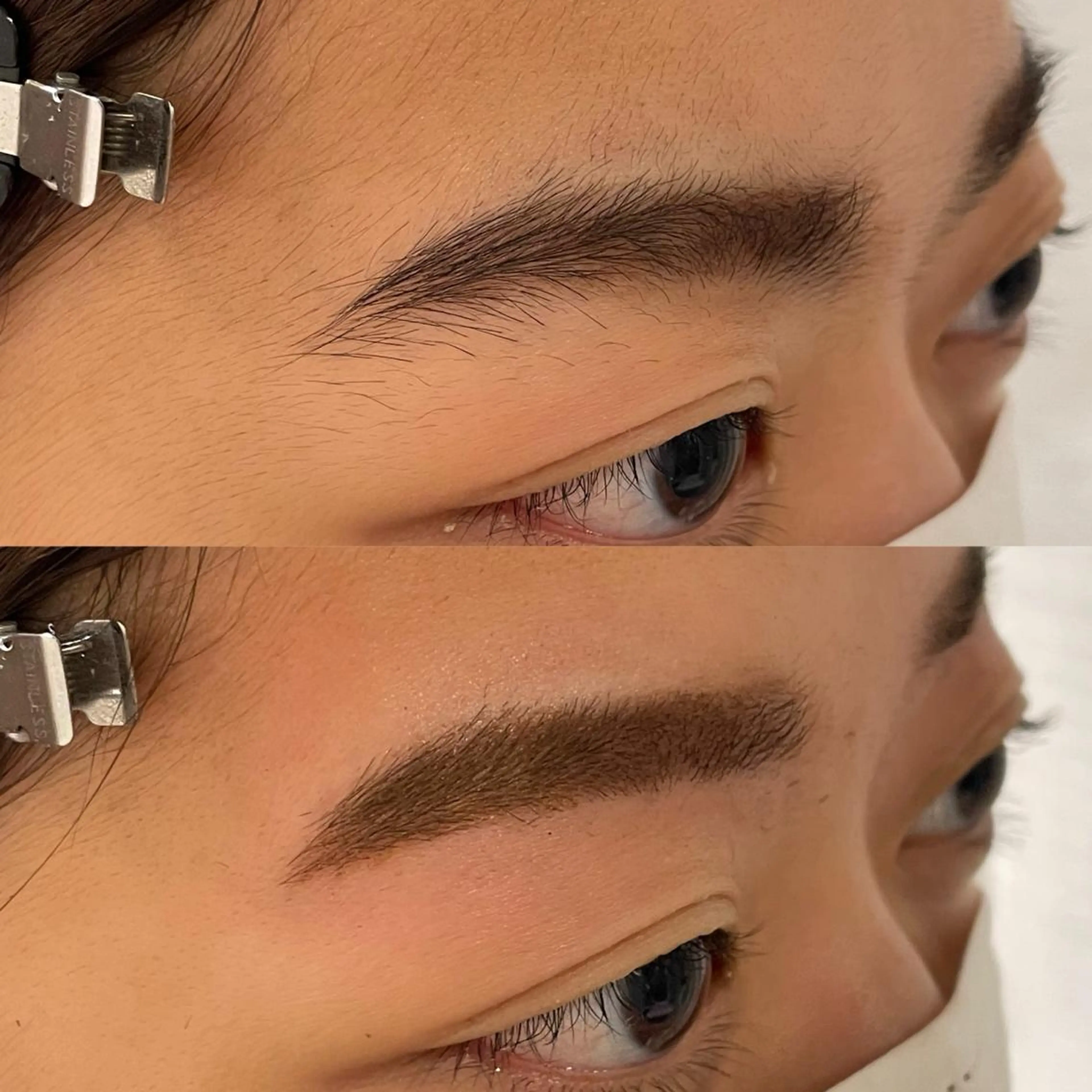 アイブロウ 桑田 新菜のヘアスタイル