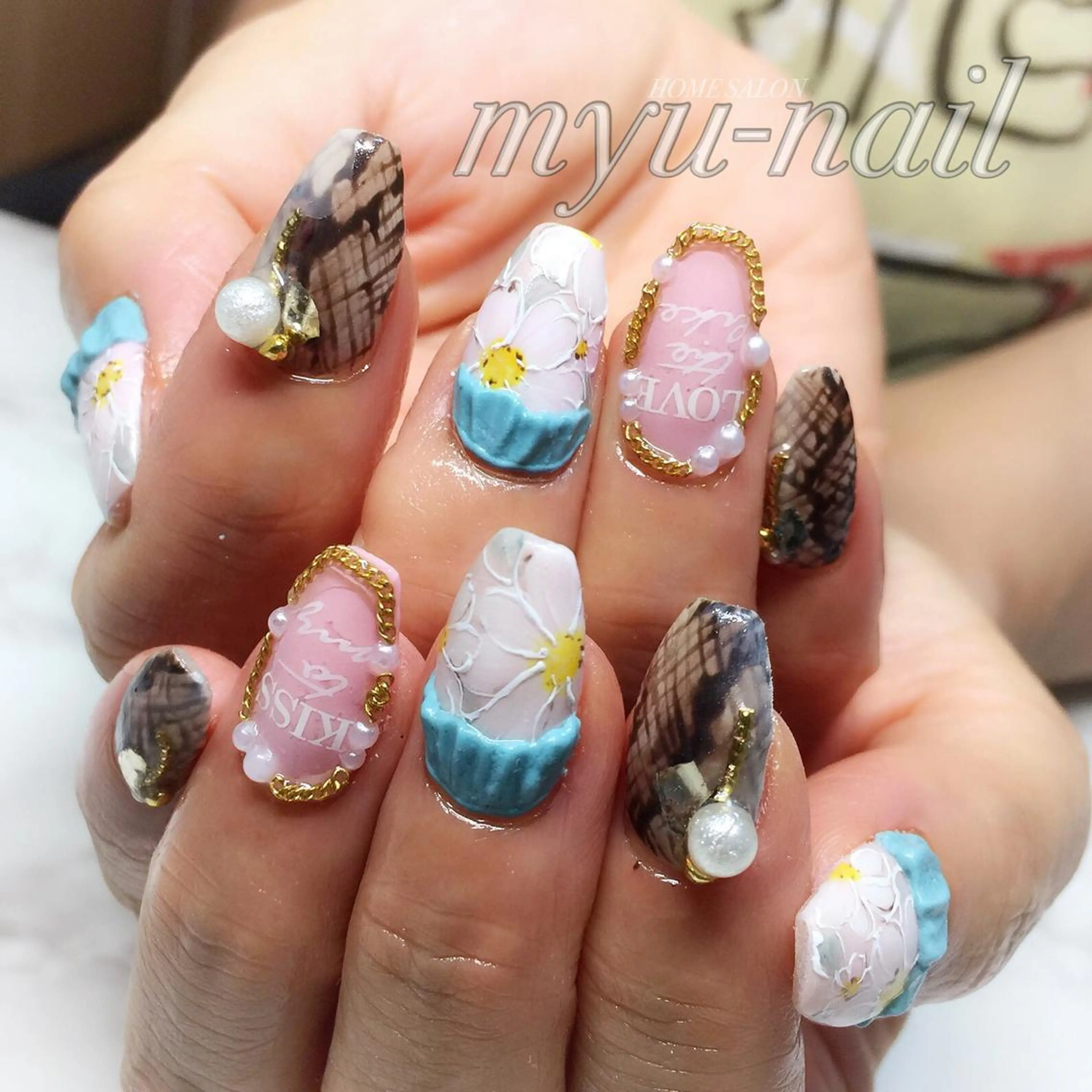 ネイル ホームサロン myu-nailのネイルデザイン