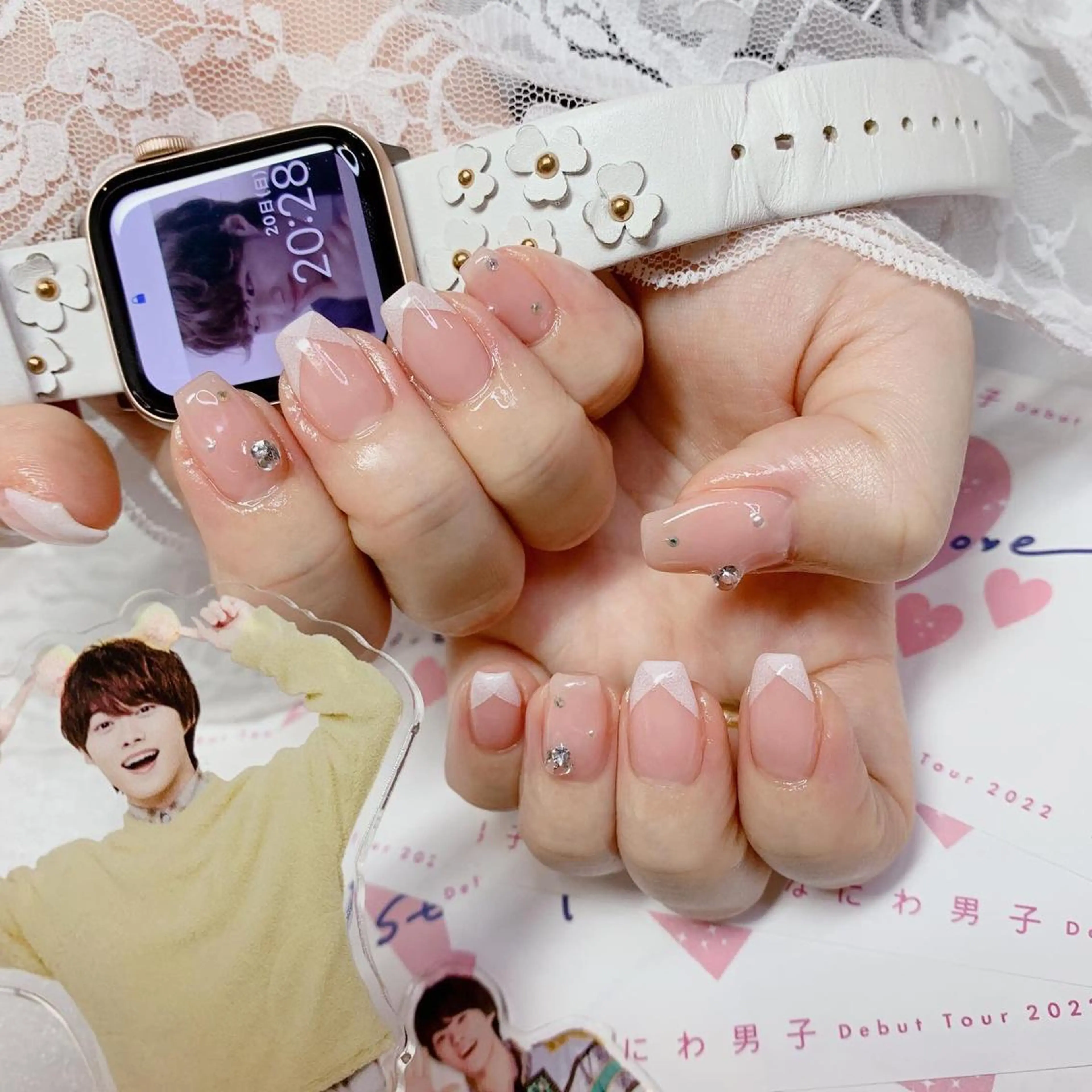 ネイル ハンドネイル La neige* yuki 🥯🍑のネイルデザイン