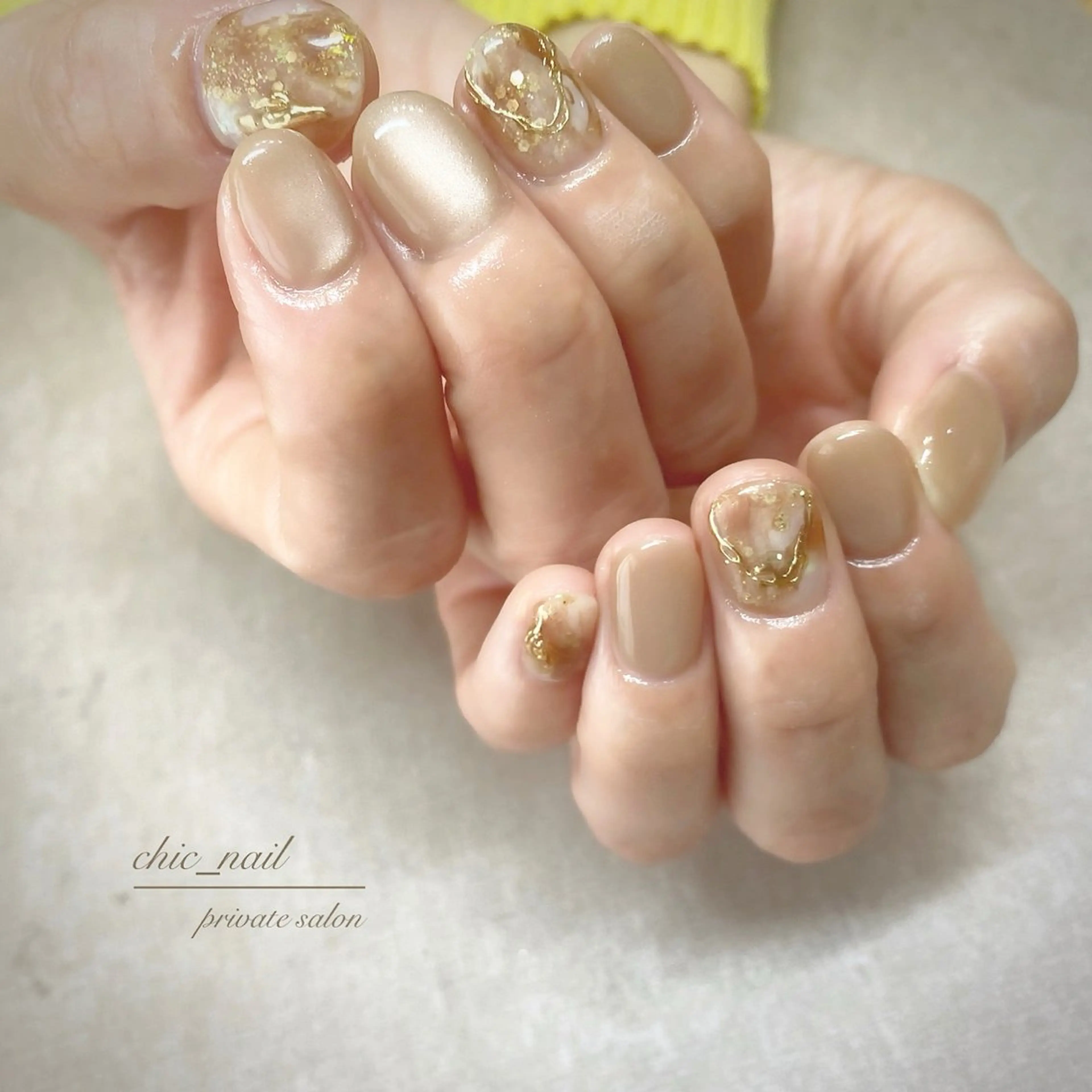 新生活応援メニュー🌷シンプル/オフィスネイル(シンプルアート4本まで)の写真