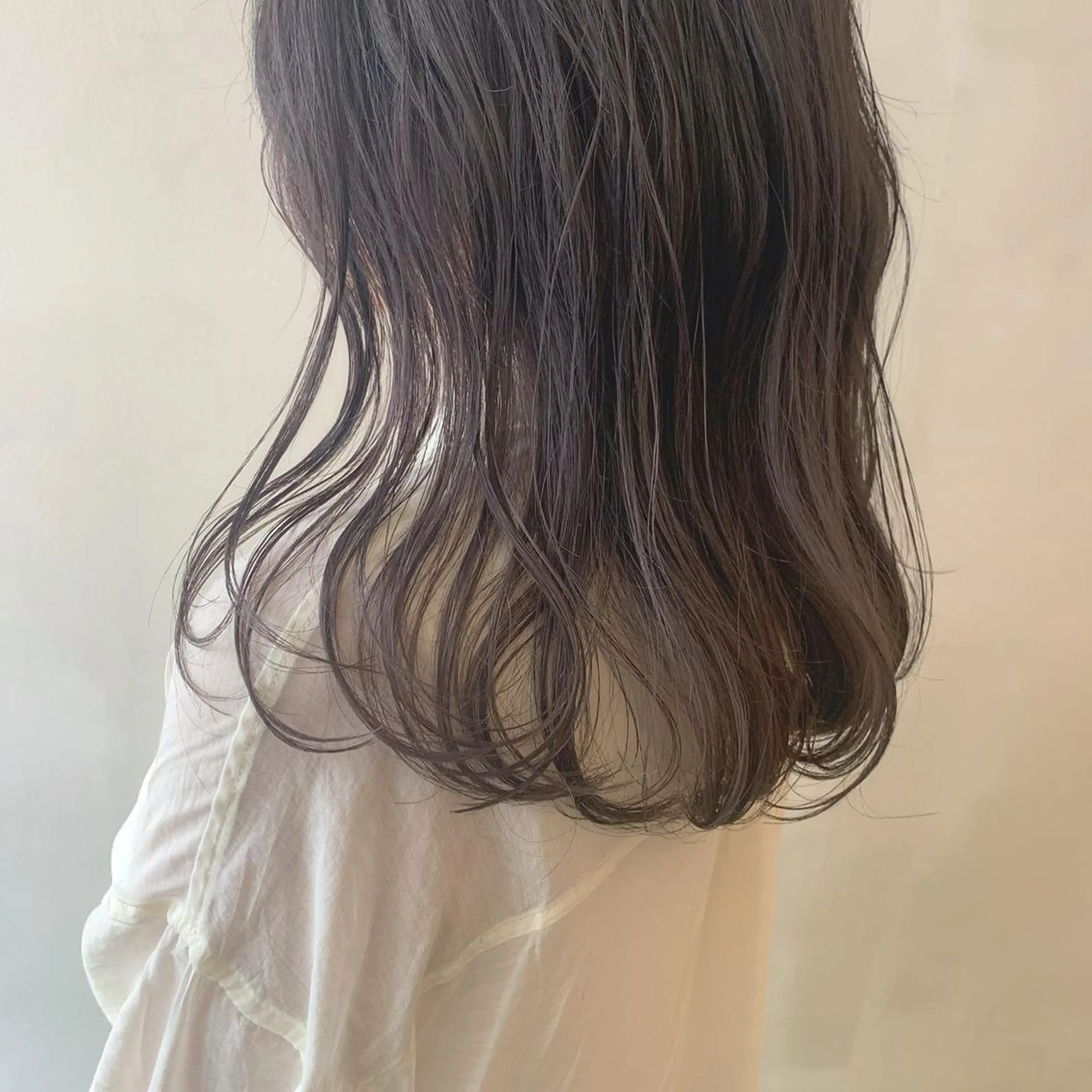 ミディアム カラー ヘアアレンジ ダークグレー ダークグレージュ グレージュ 🌟アレンジが似合う カラー🌟Rumiのヘアスタイル