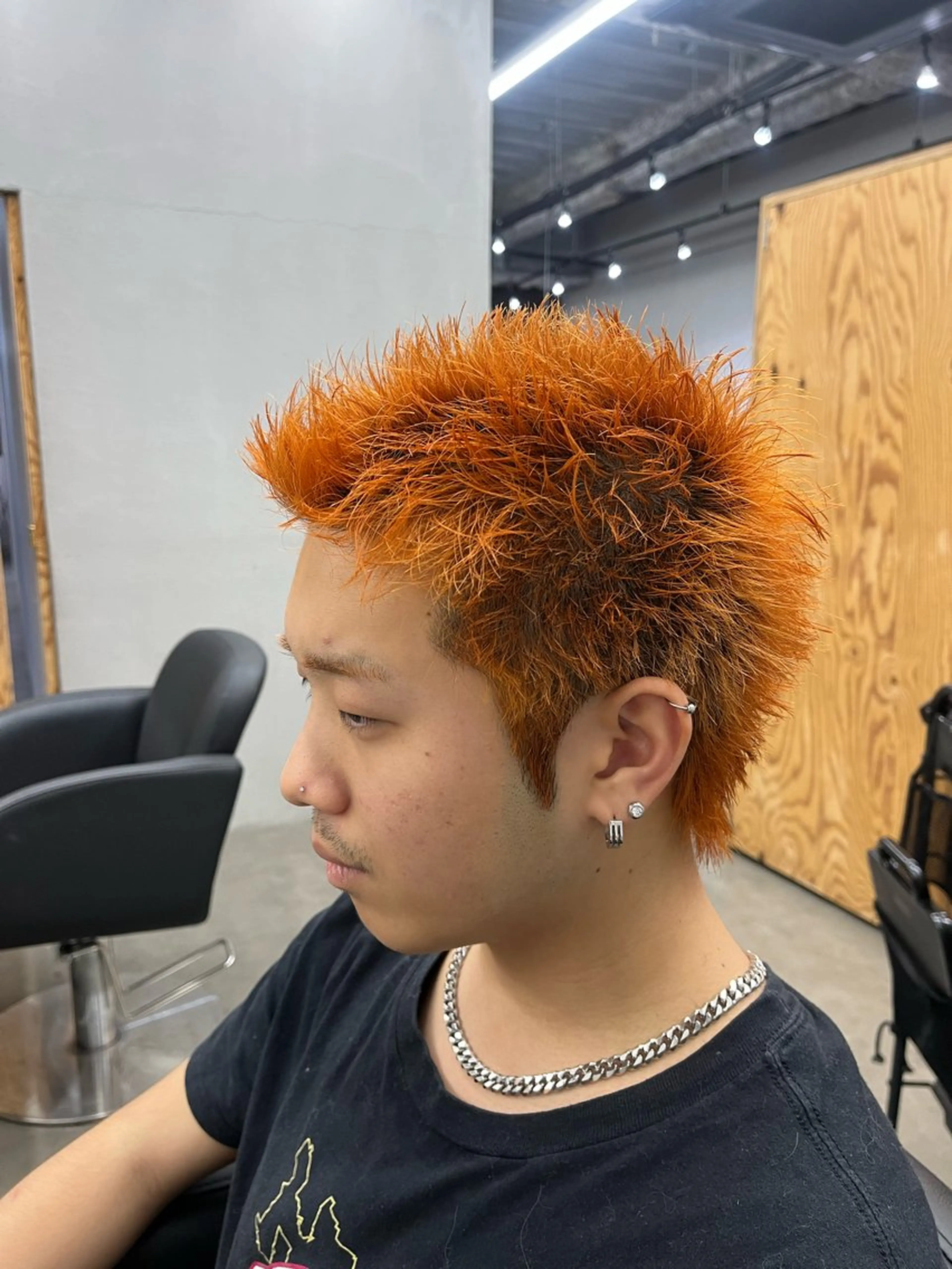 ショート カラー メンズ スパイキーショート ショートヘア カット ヘアカラー トリートメント メンズ支持率NO.1 マサキのヘアスタイル