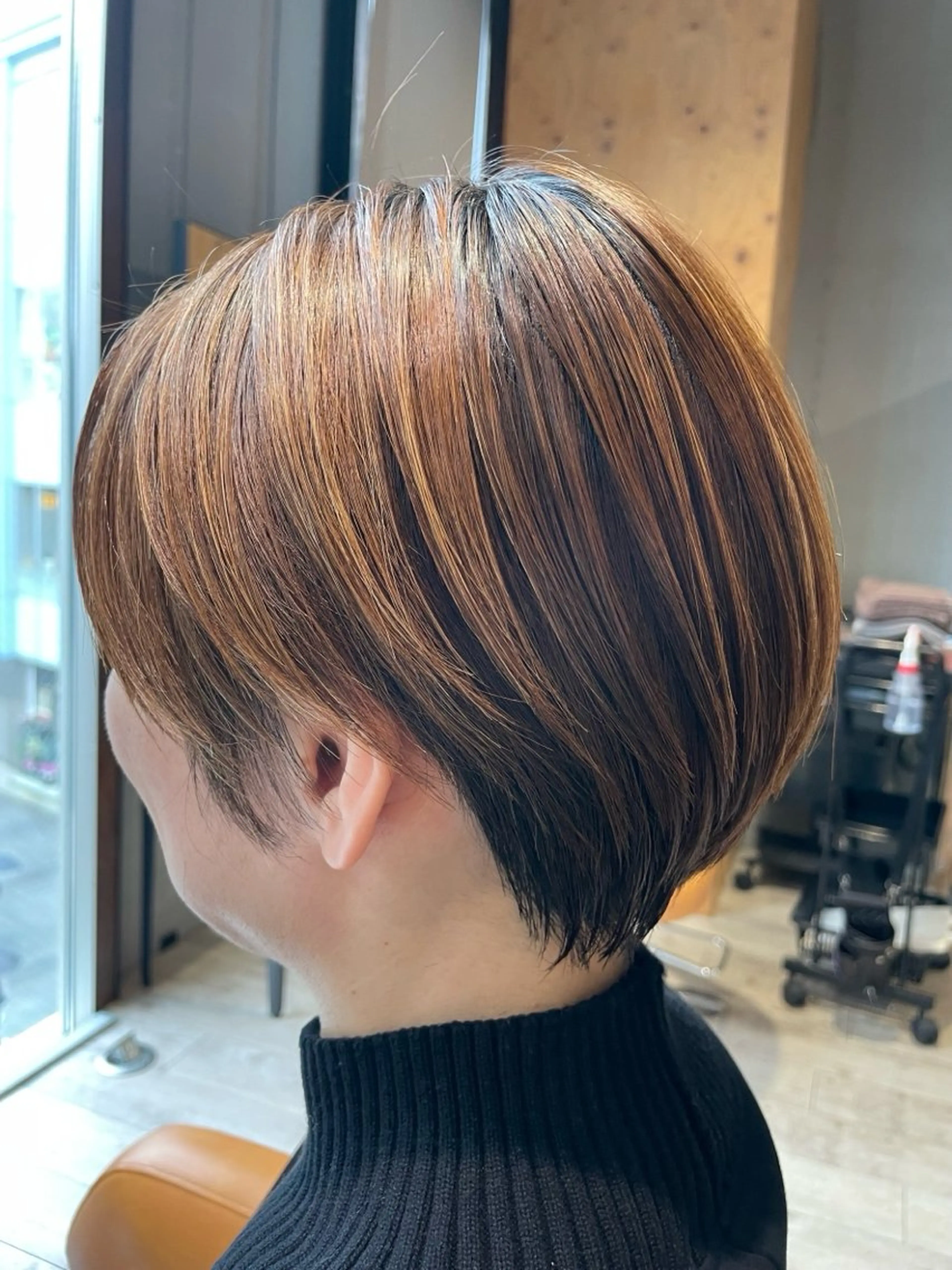 ショート マツエク/透明感 カラー🤍ゆうのヘアスタイル