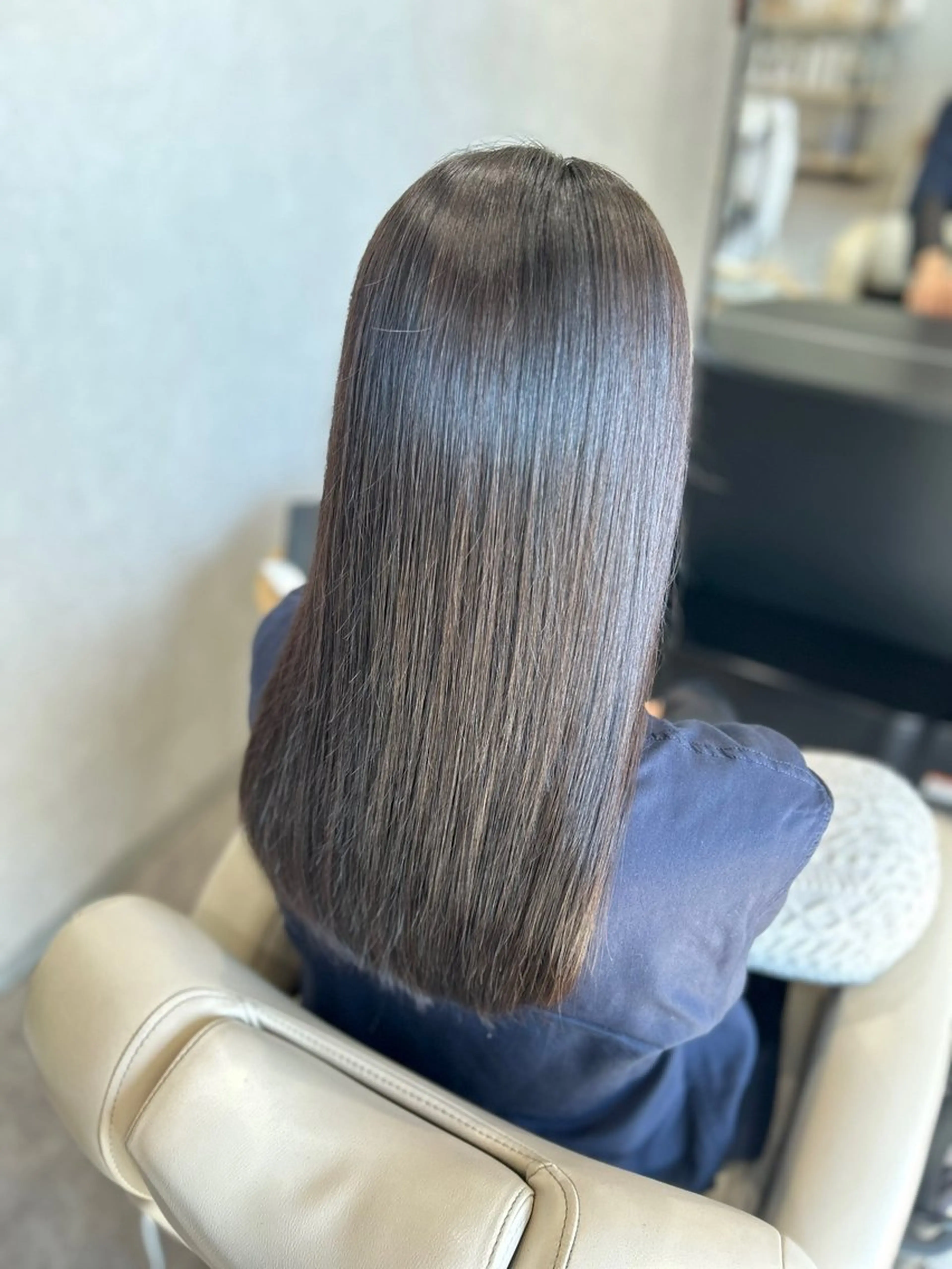 ロング 髪質改善 トリートメント カット トリートメント ヘッドスパ Mintleaf🌿 akihoのヘアスタイル