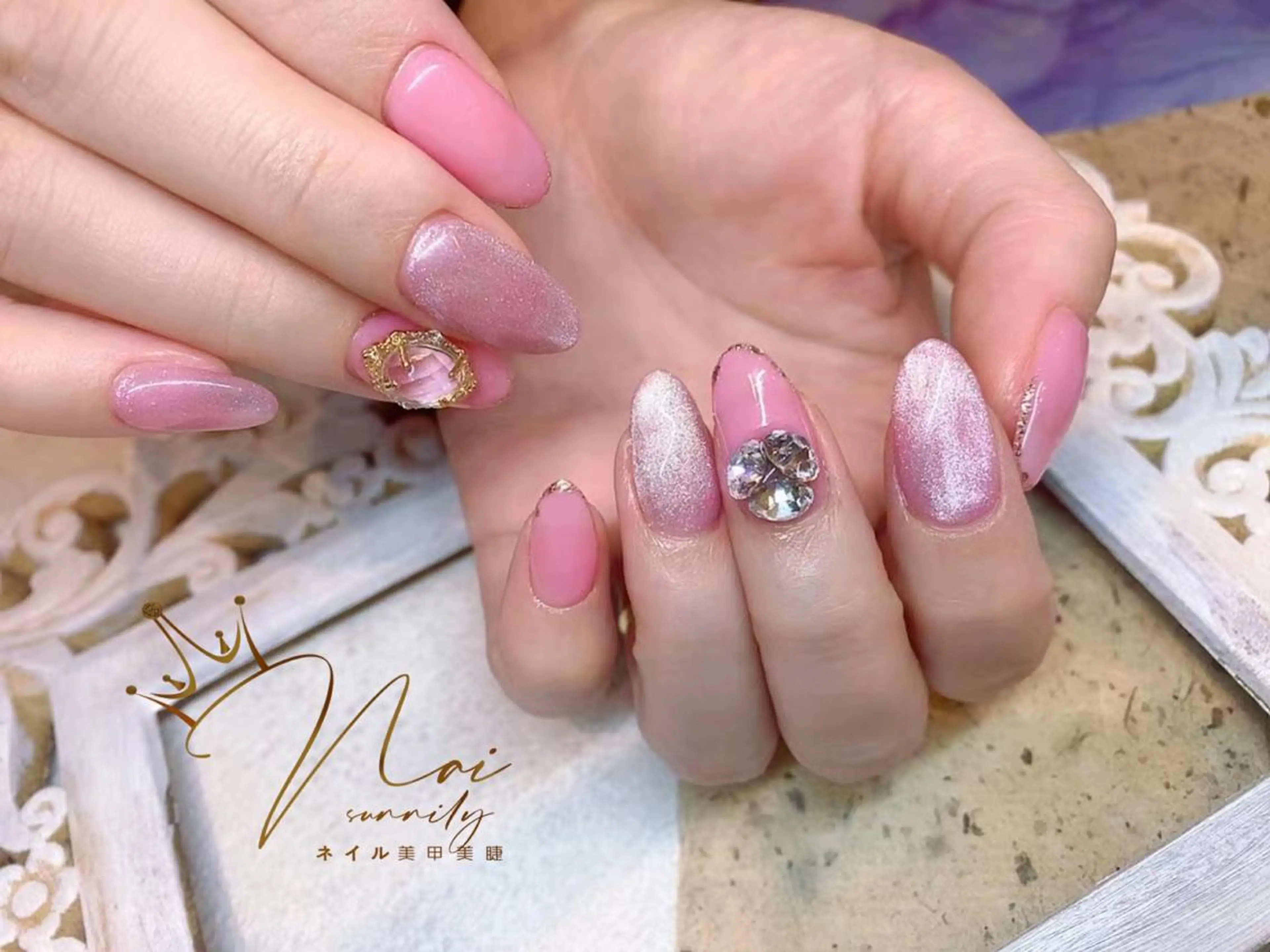 ネイル 長さだし専門店 M2 rikaのネイルデザイン