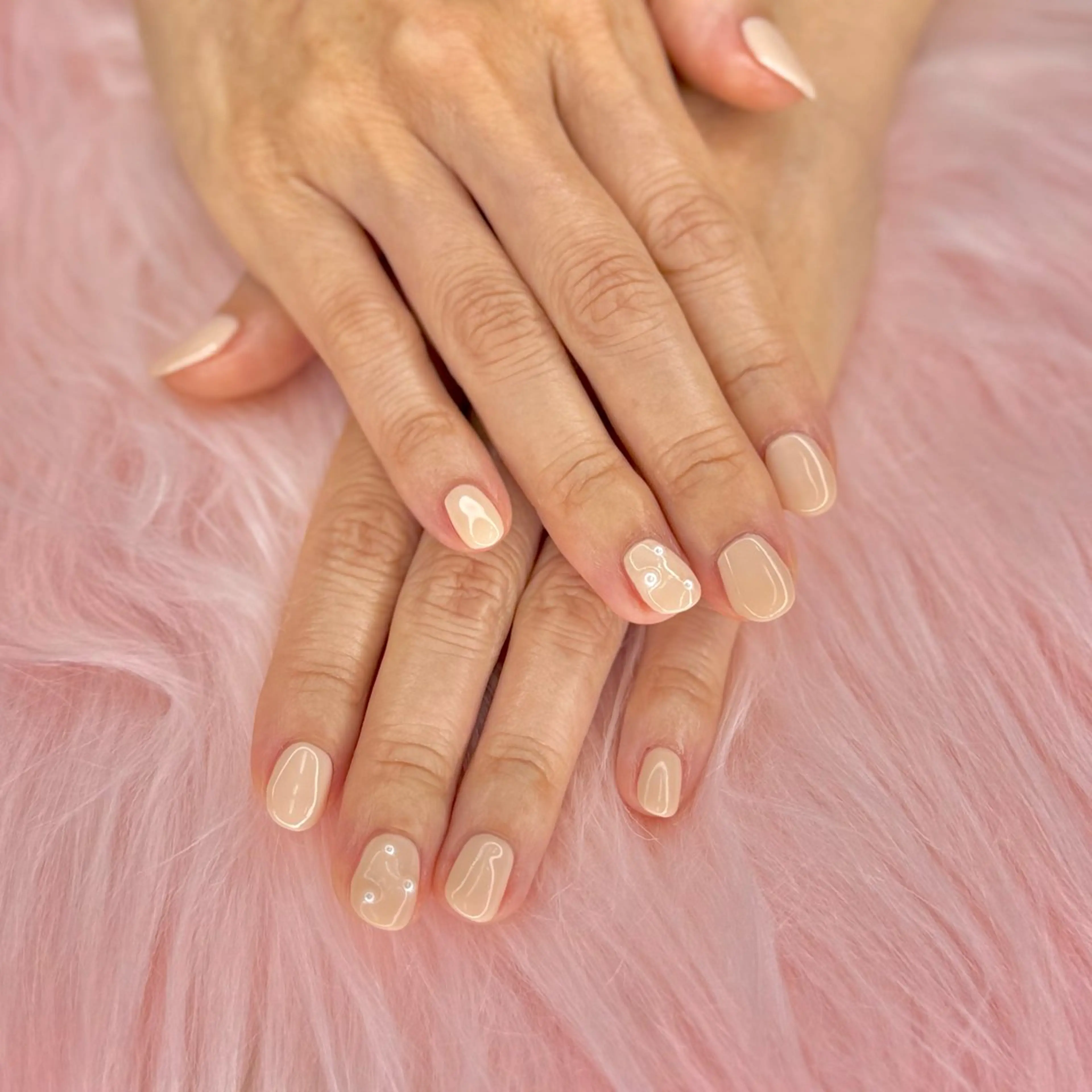 ネイル ワンカラーネイル セプトアカデミー てらもとのネイルデザイン