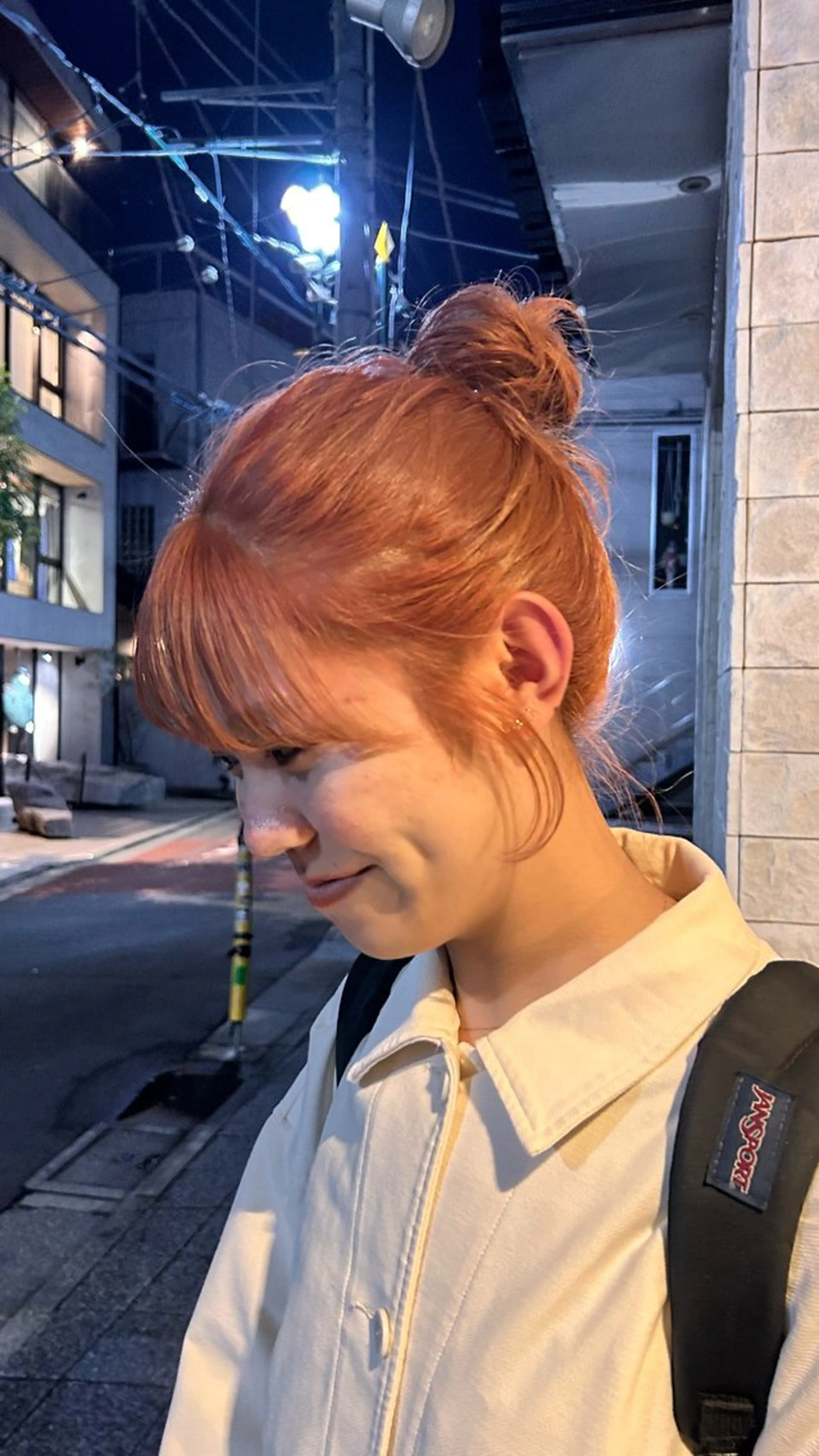 ミディアム カラー ヘアカラー じゅわっと暖色カラー 🍊Moemiのヘアスタイル