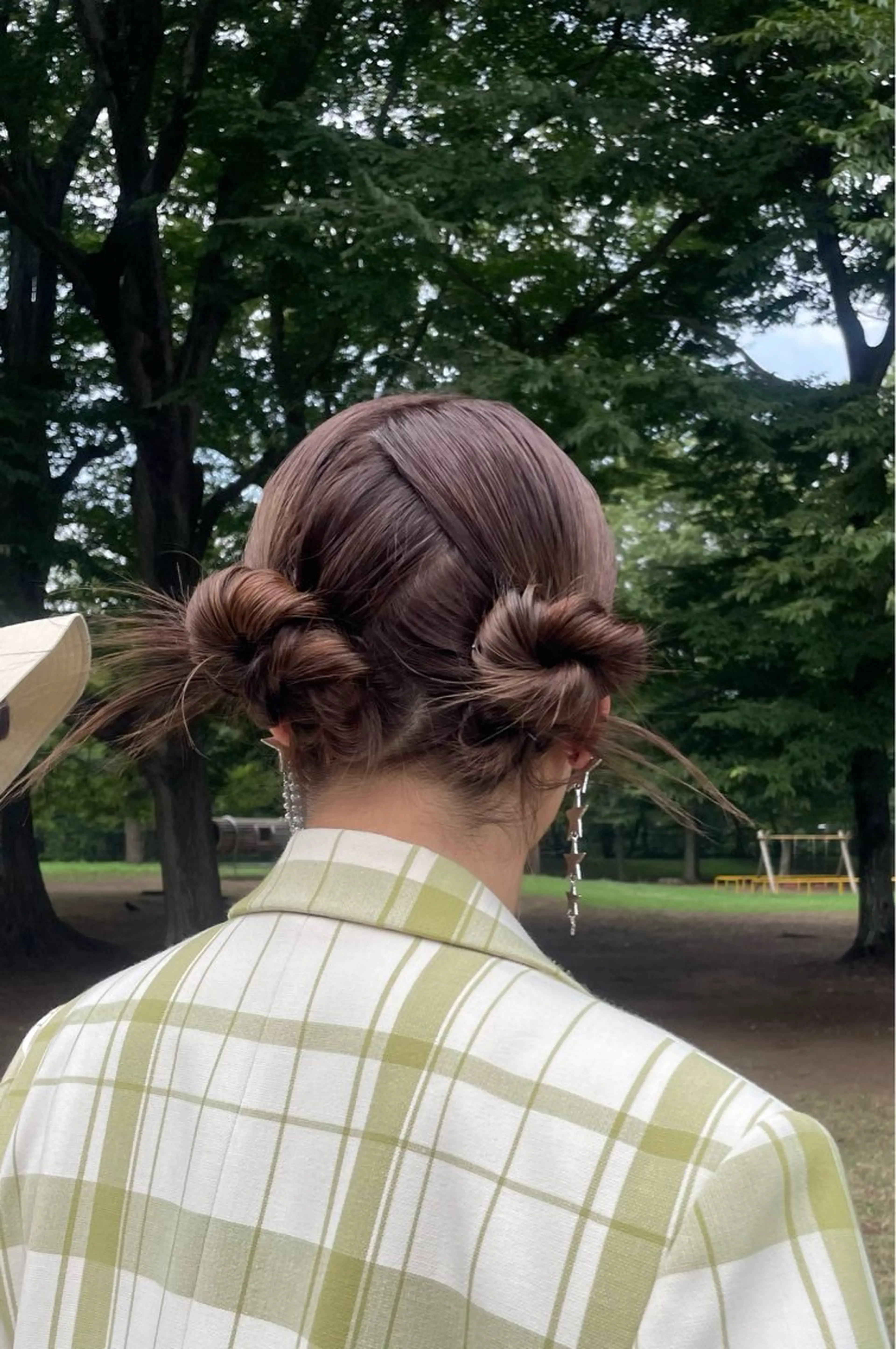 ロング ヘアアレンジ お団子ヘア tim.所属・🪐ナチュラルモード ヘア🪐honokaのヘアスタイル