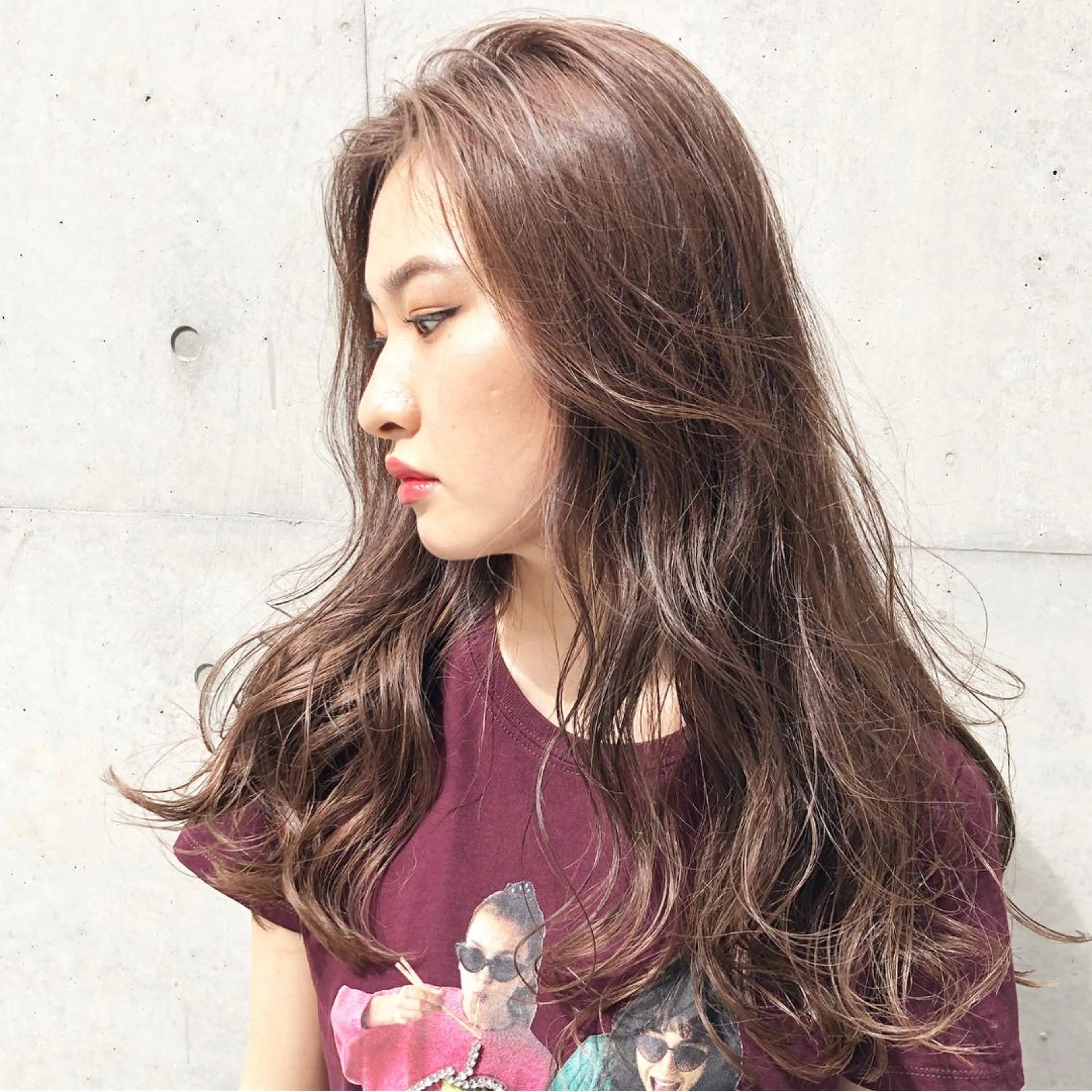 カラー ヘアアレンジ ハイトーン/美髪矯正 🍃大江拓実のヘアスタイル