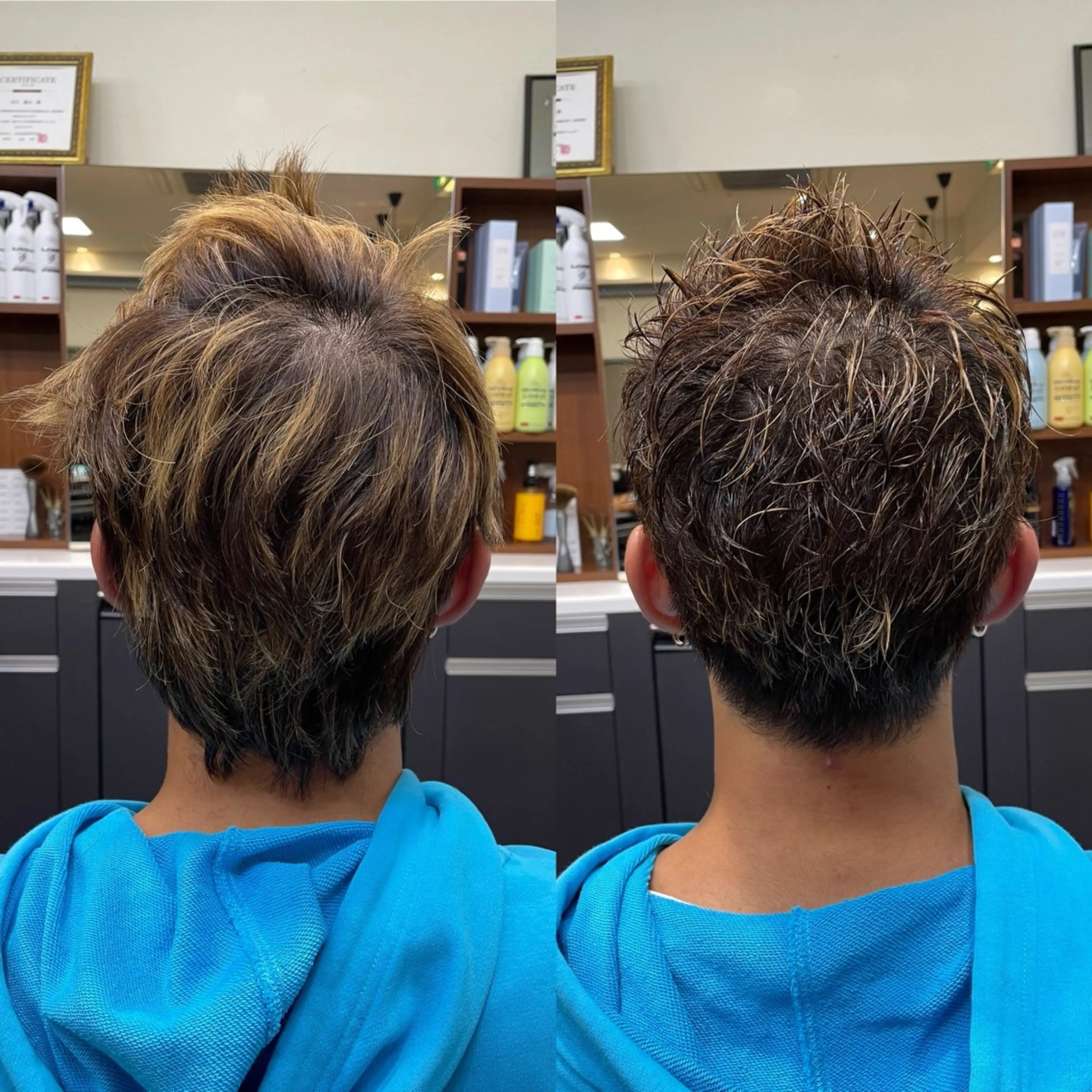 ショート メンズ トレサンパ所属・💈トレサンパ 💈金山駅✂︎愛実のヘアスタイル