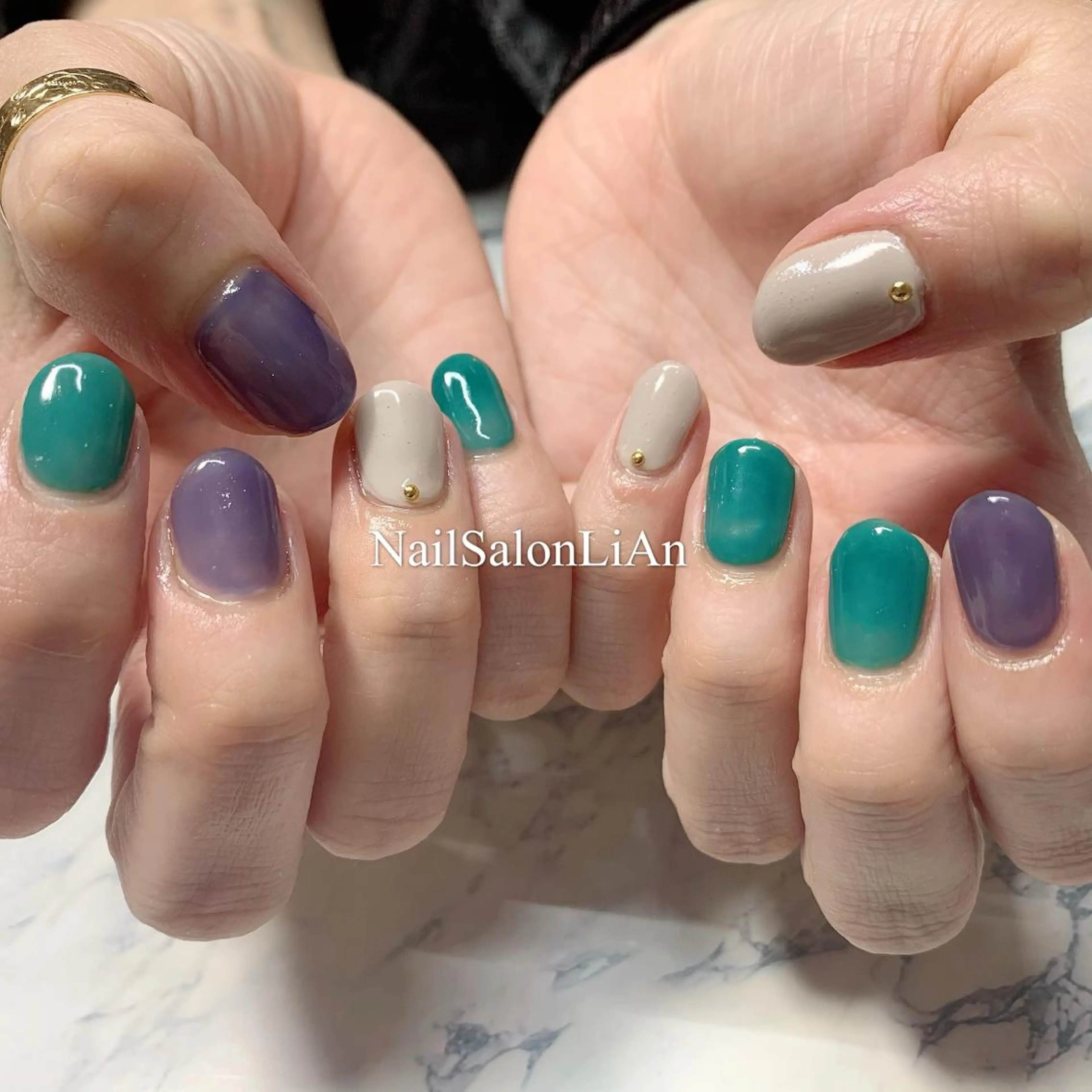 ネイル ハンドネイル NailSalon LiAnのネイルデザイン