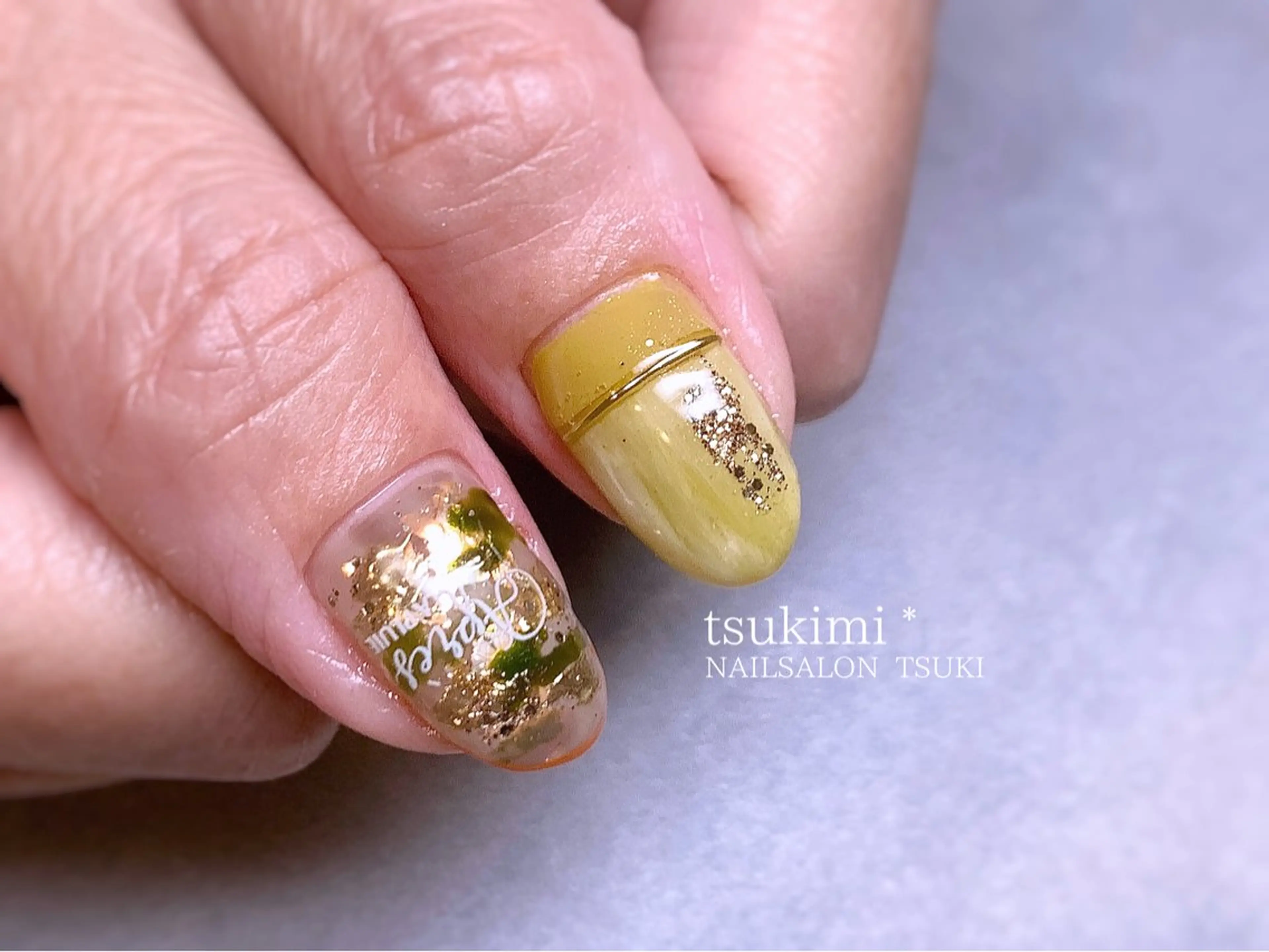 ネイル ニュアンスネイル ハンドネイル Tsuki.所属・Nailsalon Tsuki.のネイルデザイン