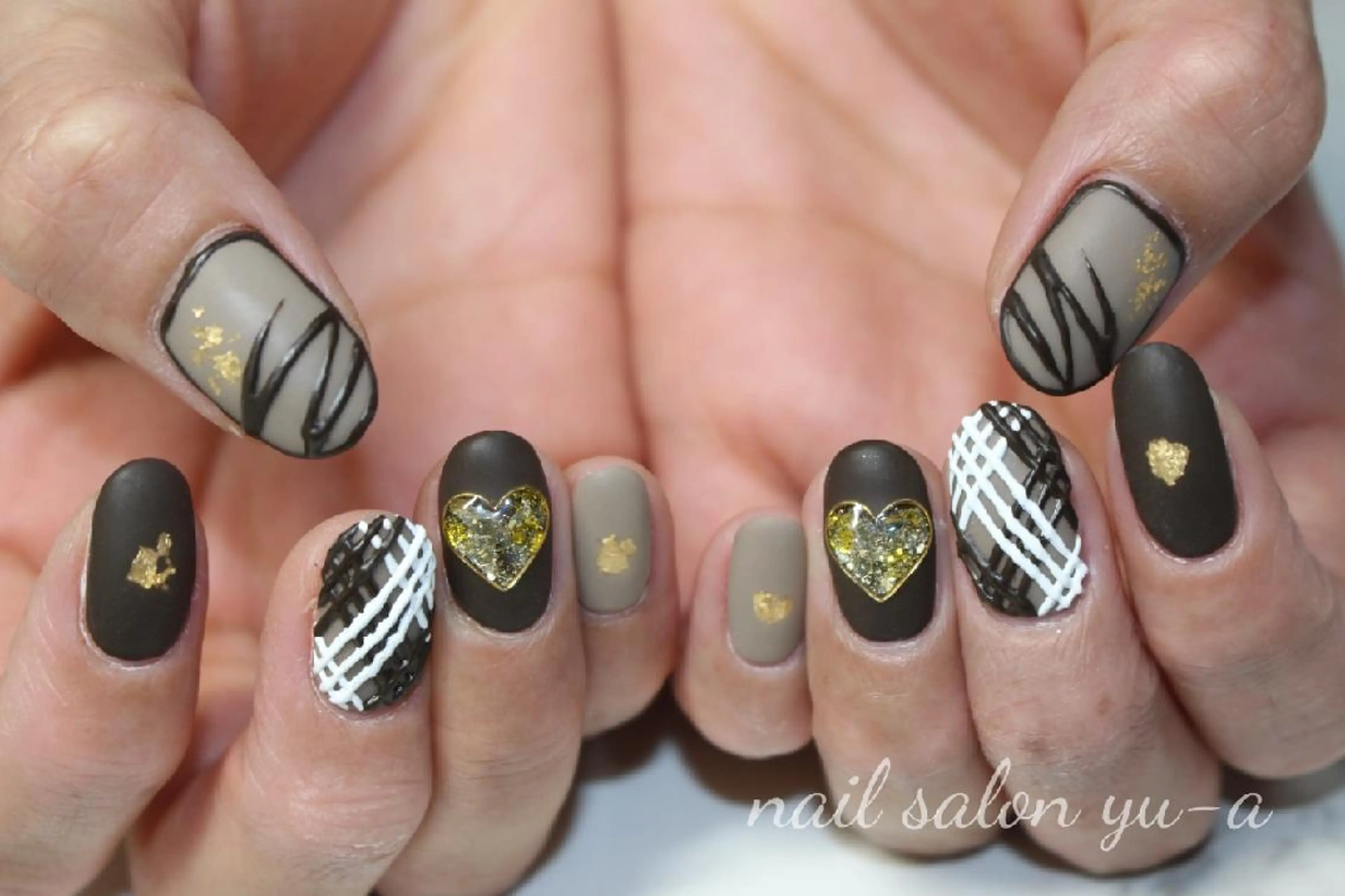 ネイル ネイル＆ホワイトニング   Yu-a所属・yu-a  スカルプ ネイルakiのネイルデザイン