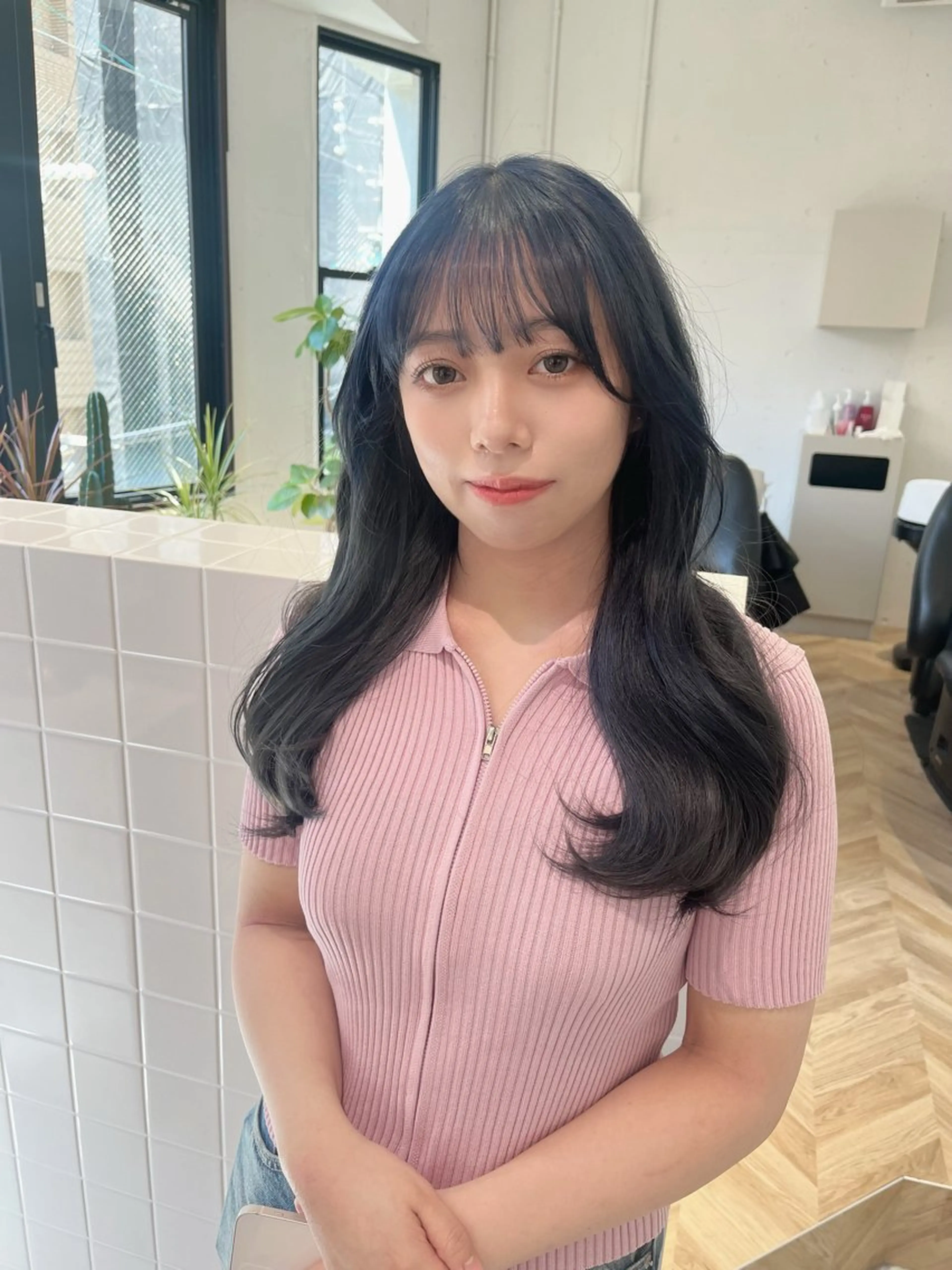 ロング loulou所属・透明感カラー 💎飯塚ゆうきのヘアスタイル