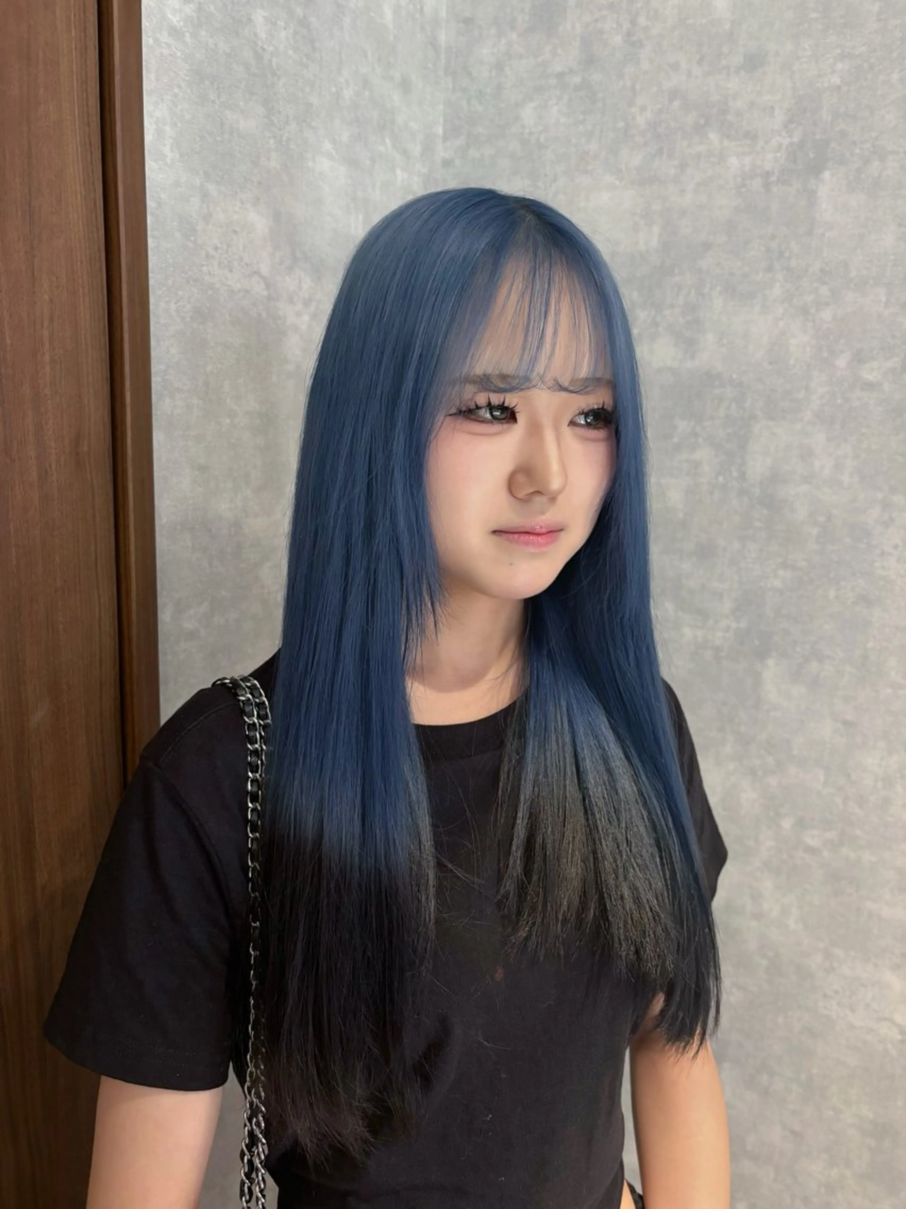 ロング カラー カット ヘアカラー トリートメント 🌐NATSUMI 🌐【寒色カラー】のヘアスタイル